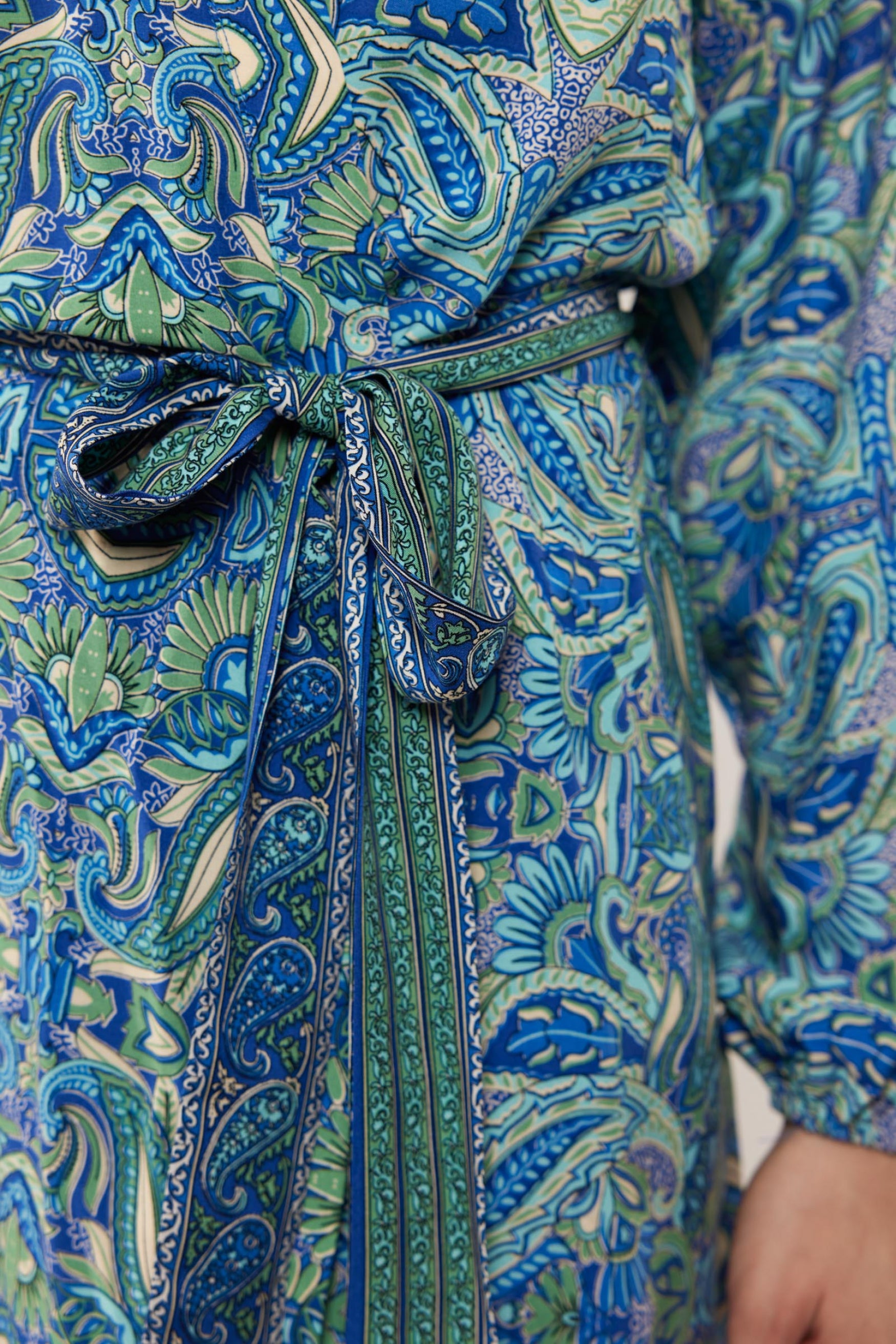 Coco kimono | Cornflower Blue/Color Mix