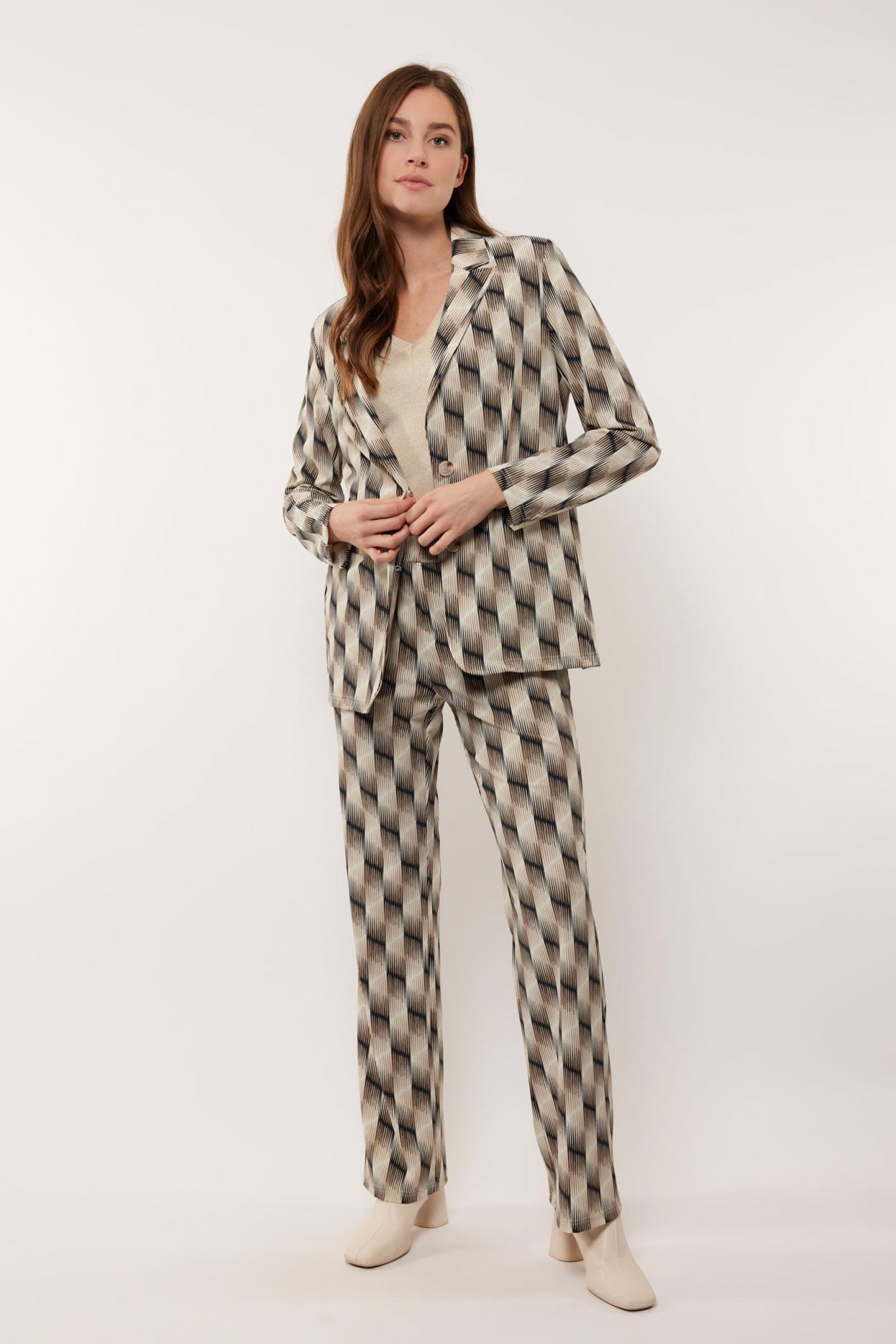 Becky blazer | Sand/Sahara