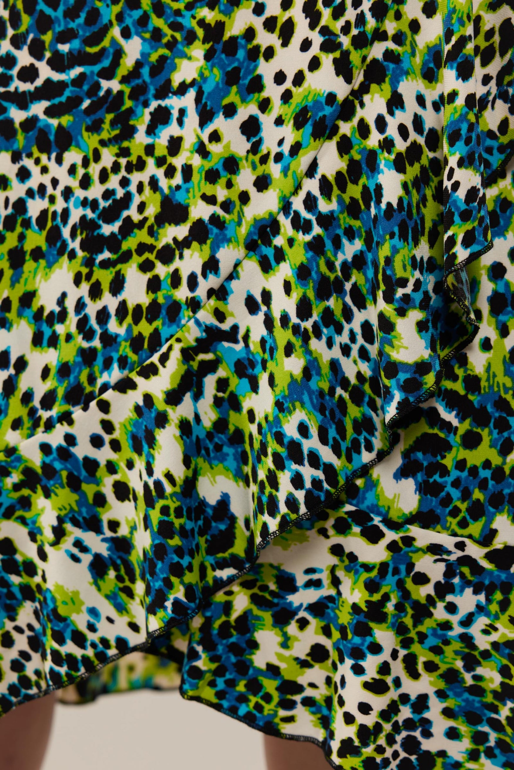 Bodil skirt | Offwhite/Cornflower Blue