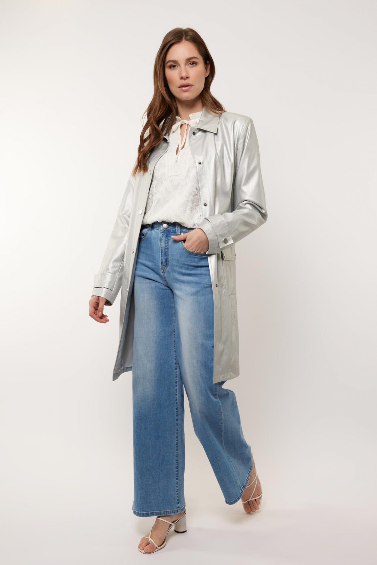 Birgit jacket | Silver