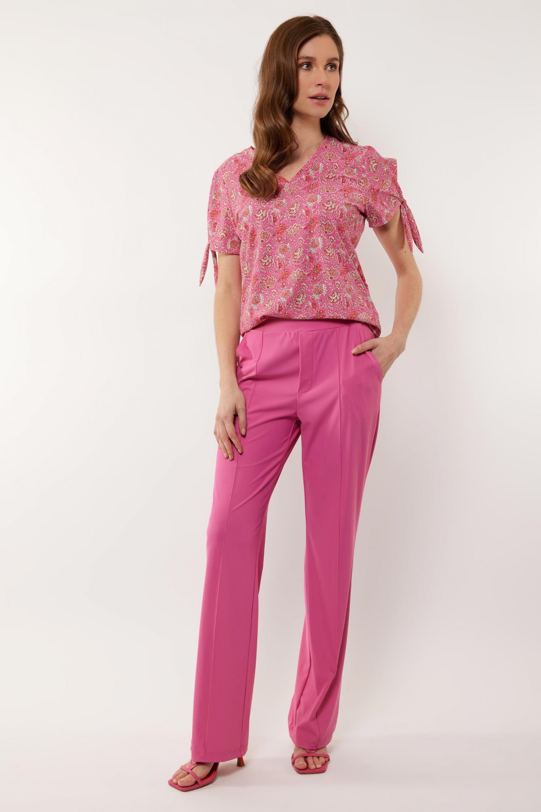 Mirna pants | Hibiscus