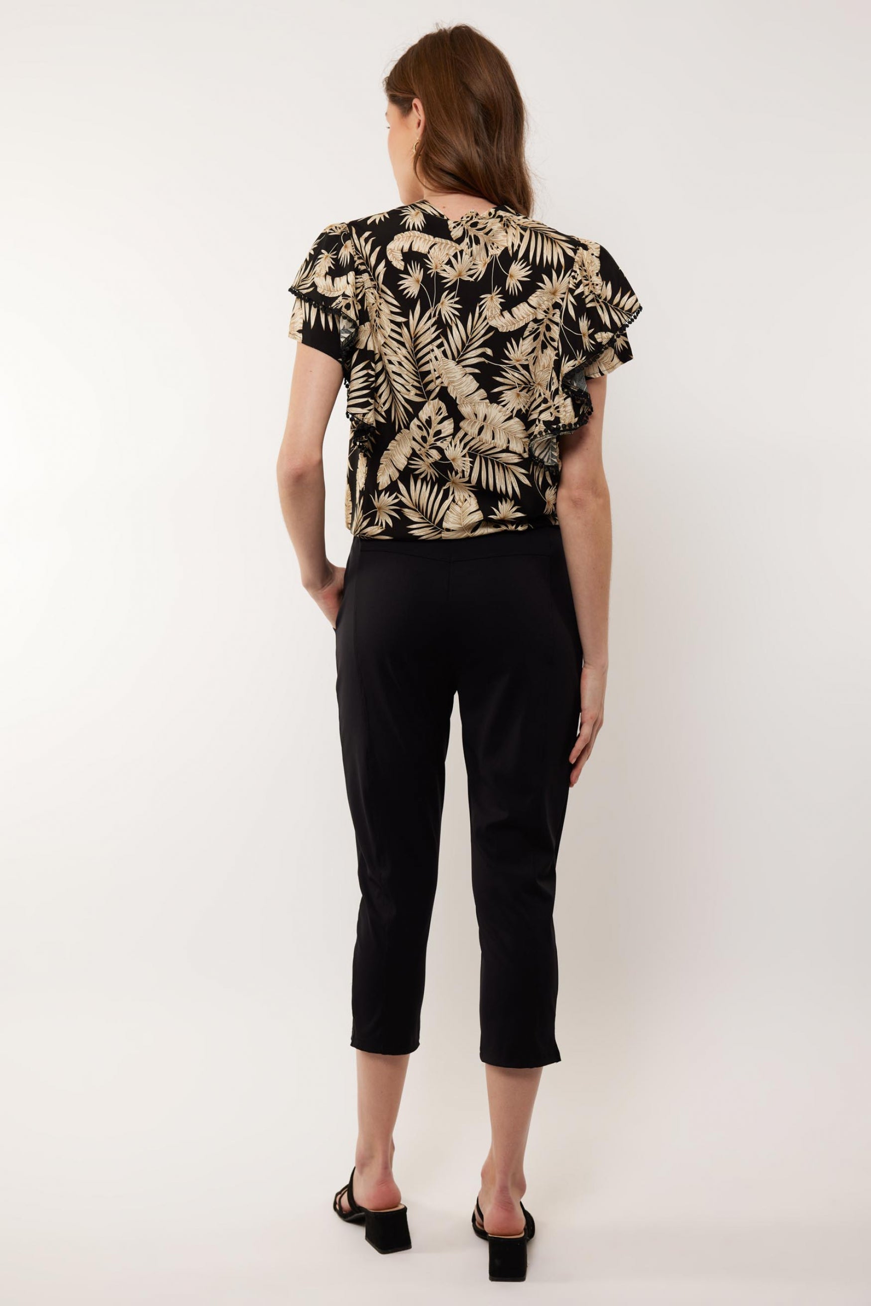 Camilla capri | Black