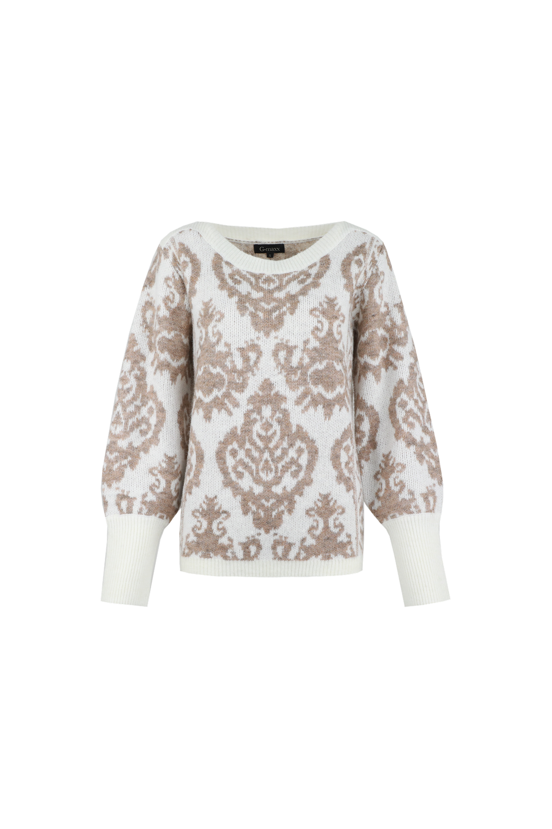 Eldine sweater | Ecru/Sahara