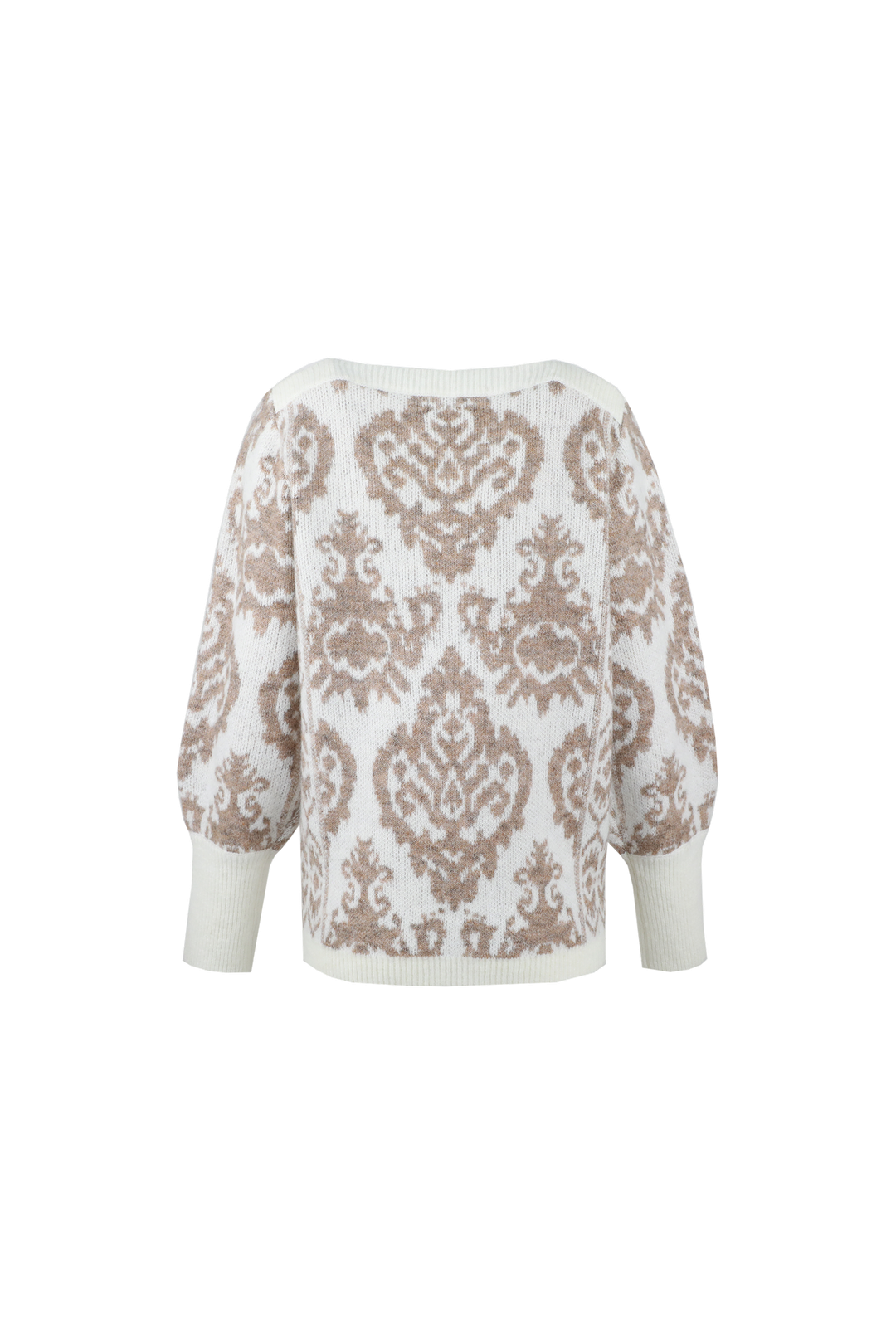 Eldine sweater | Ecru/Sahara