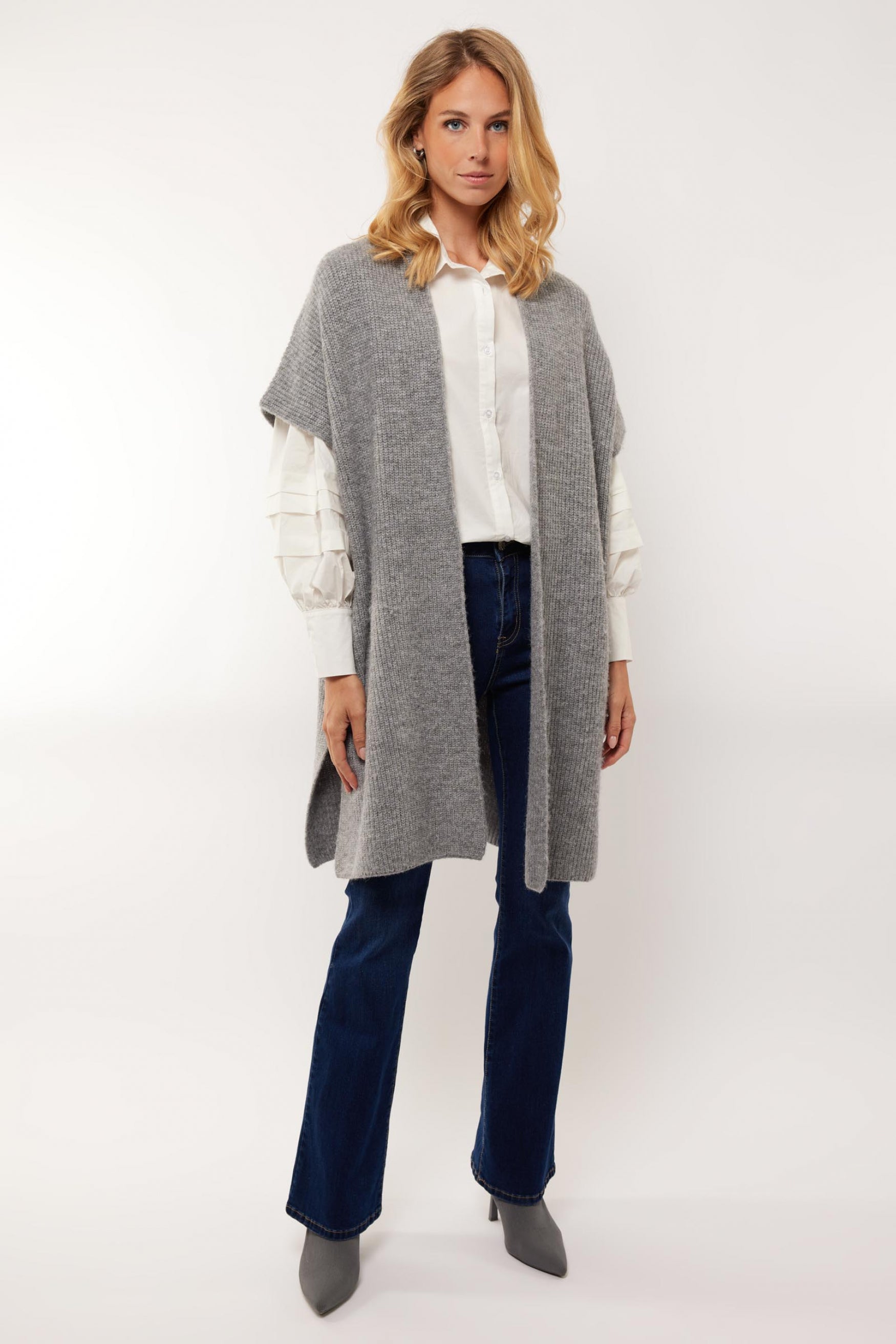 Eleya cardigan | Gray Melange