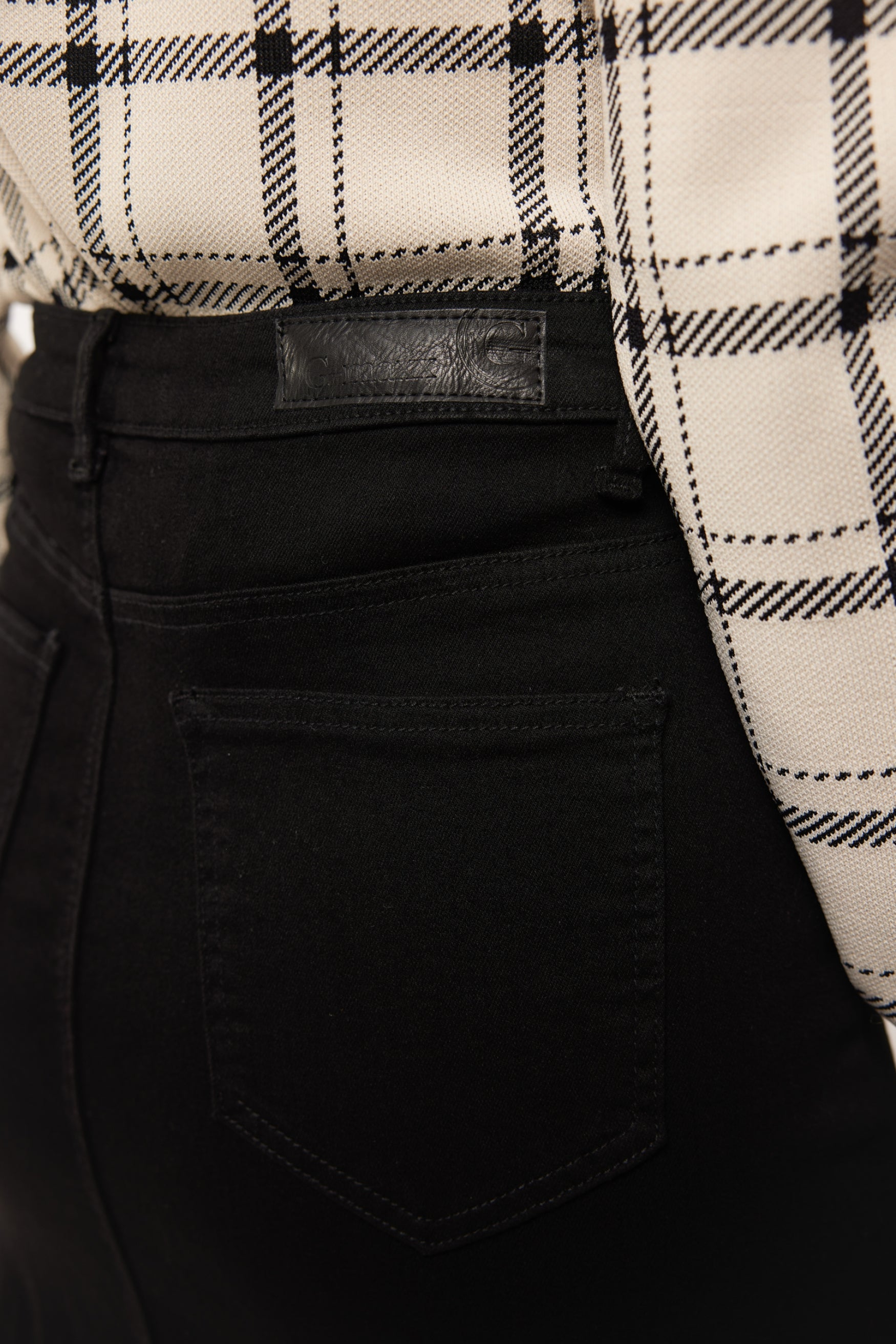 Esrae skirt | Denim Black