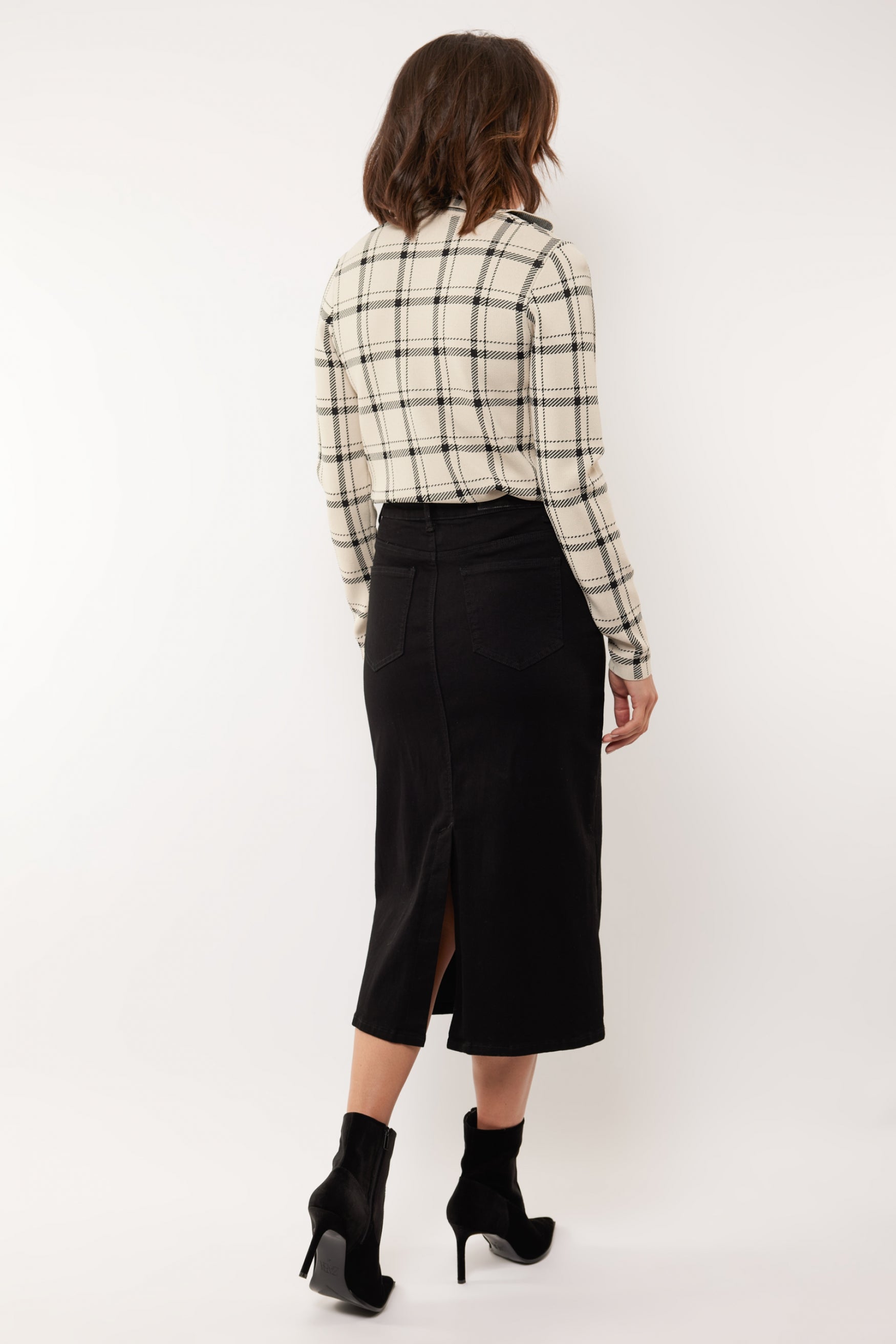 Esrae skirt | Denim Black