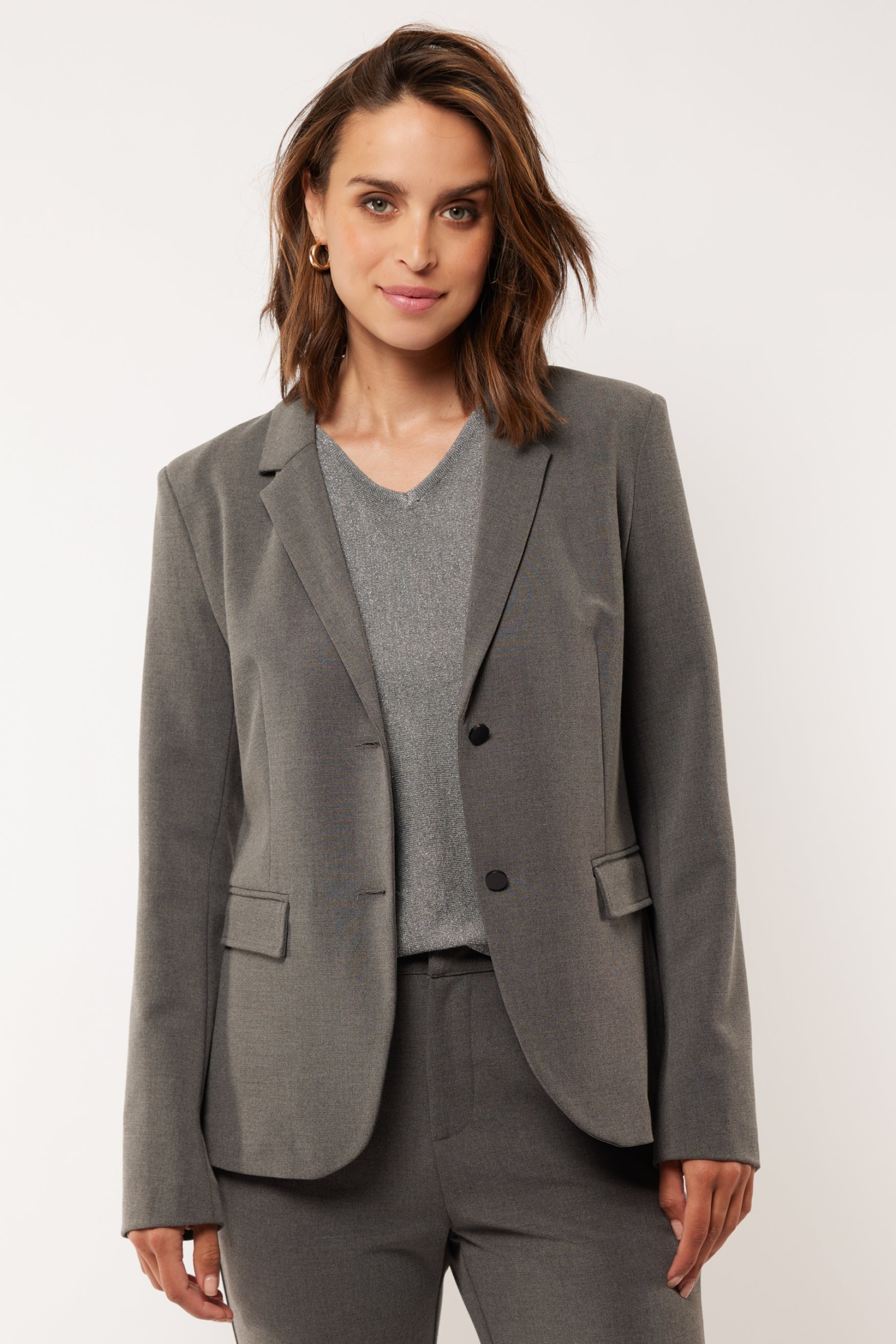 Milay blazer | Gray Melange