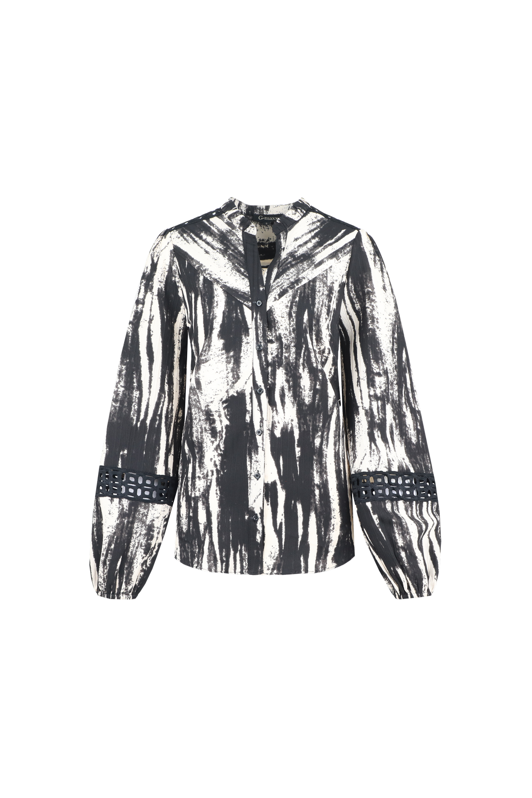 Evia blouse | Black/Sand