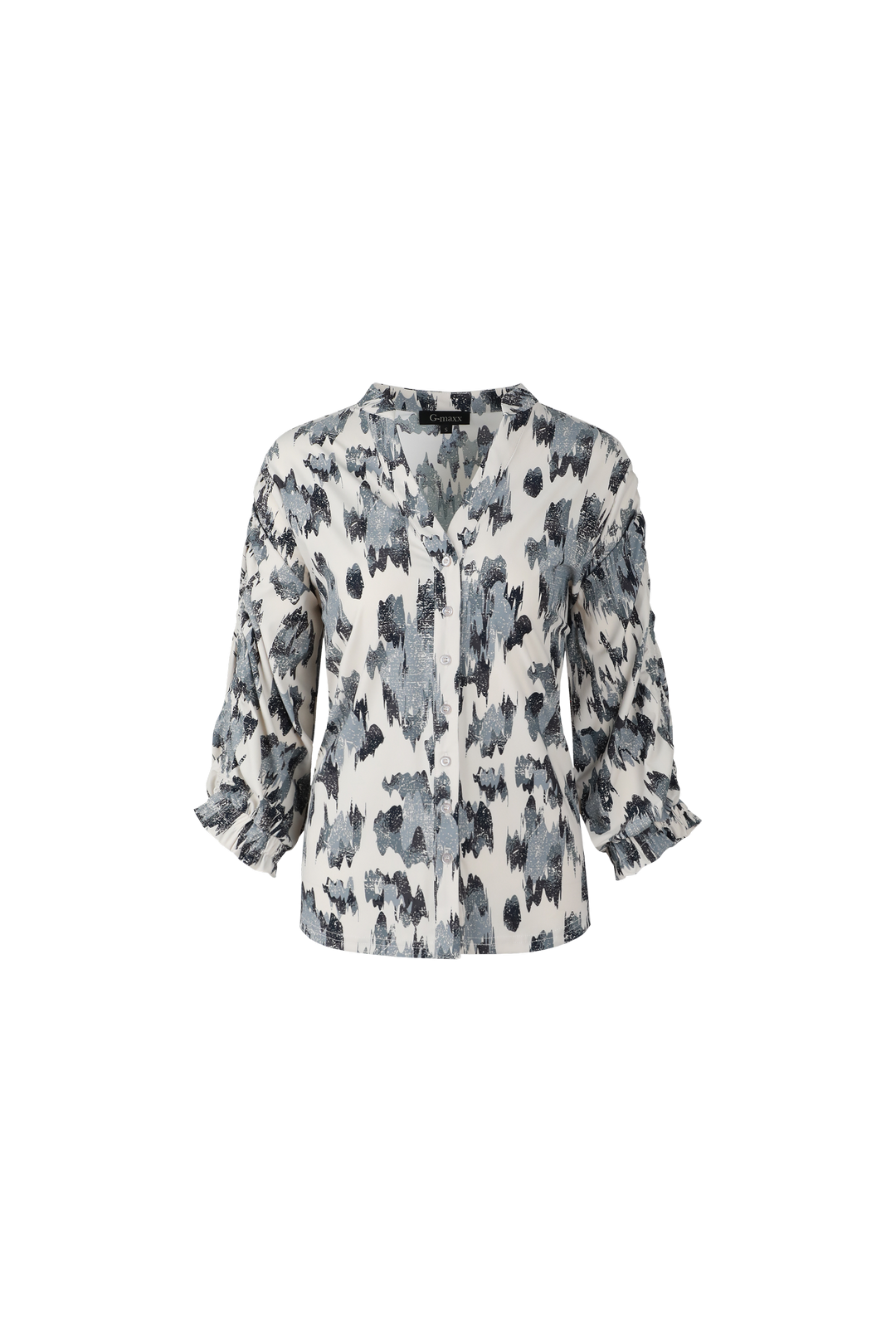 Eda-Bluse | Sand/Rauch
