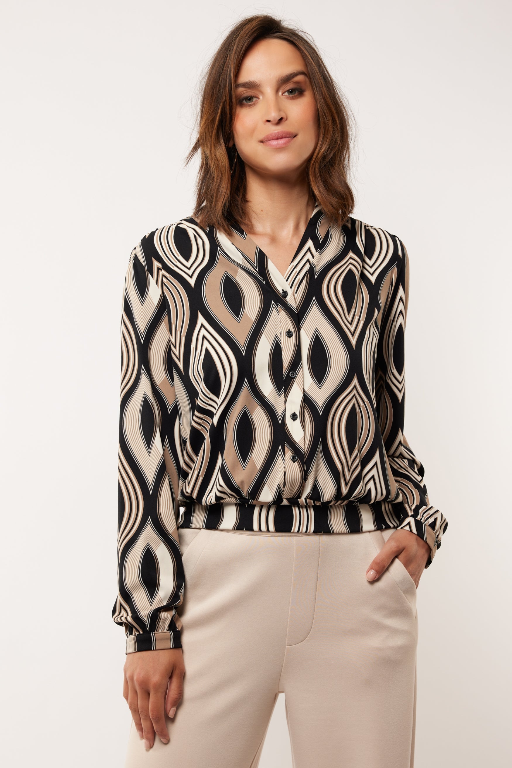Else blouse | Sand/Sahara