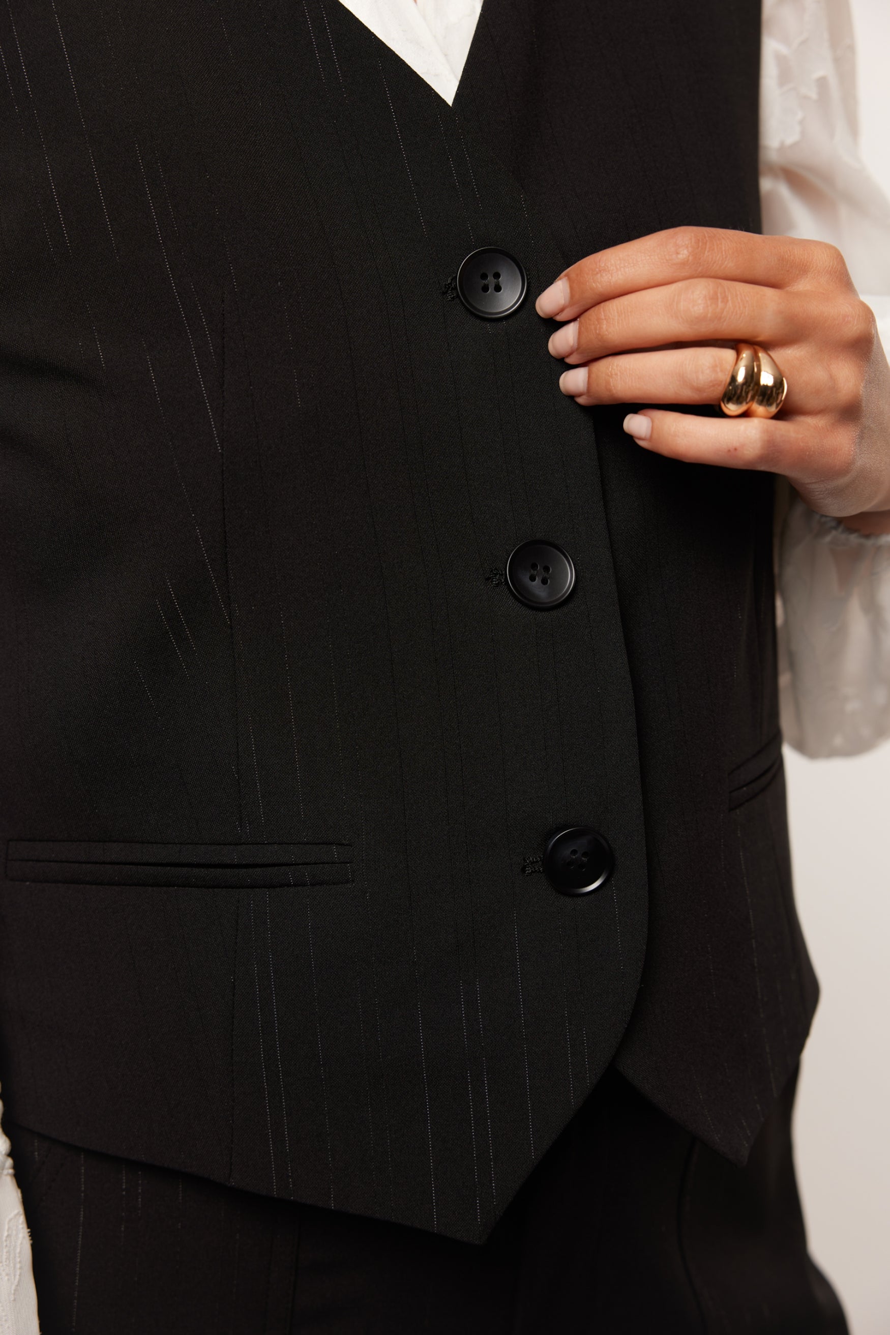 Eleane vest | Black