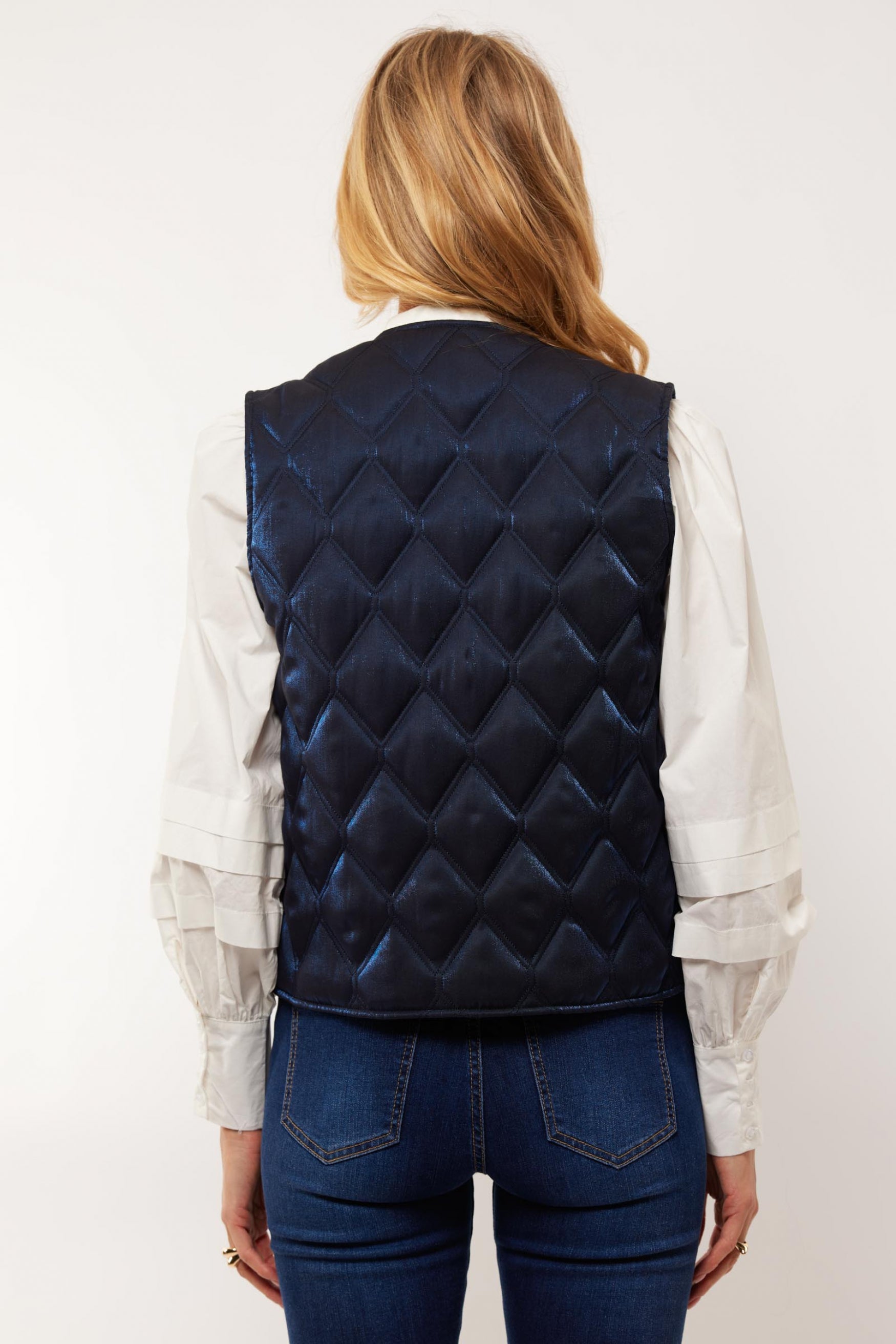 Ellinora waistcoat | Midnight Blue