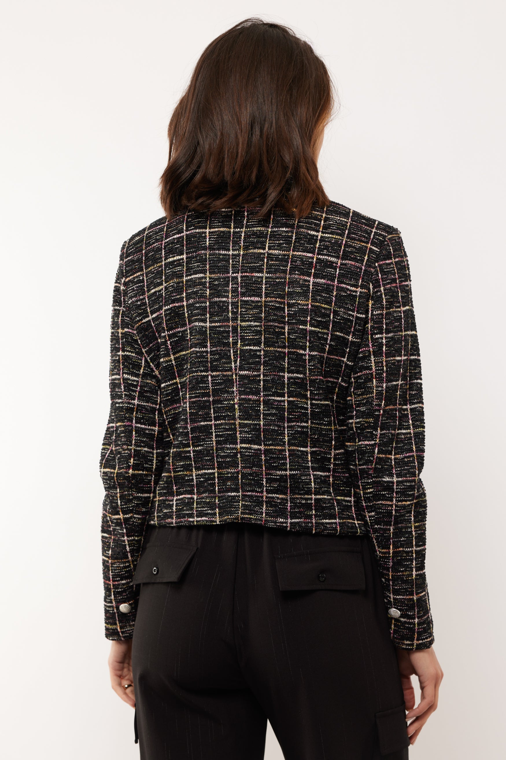 Enesa Jacke | Schwarz/Offwhite