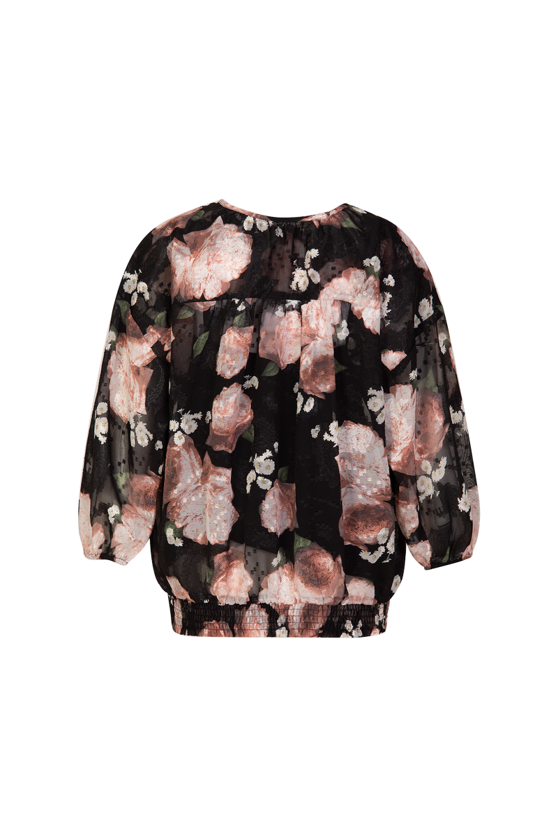 Payton-Oberteil | Schwarz/Mehrfarbig