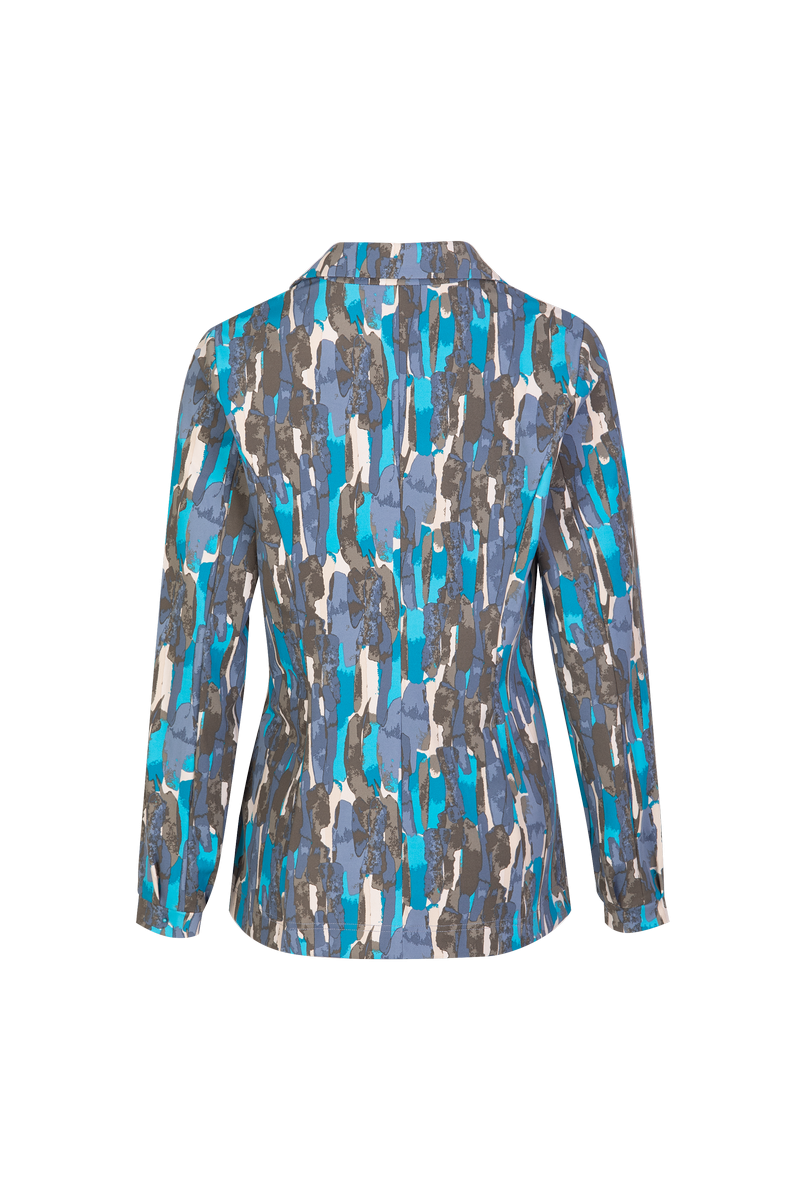 Eliane blazer | Light Jeans Blue/Bermuda Blue