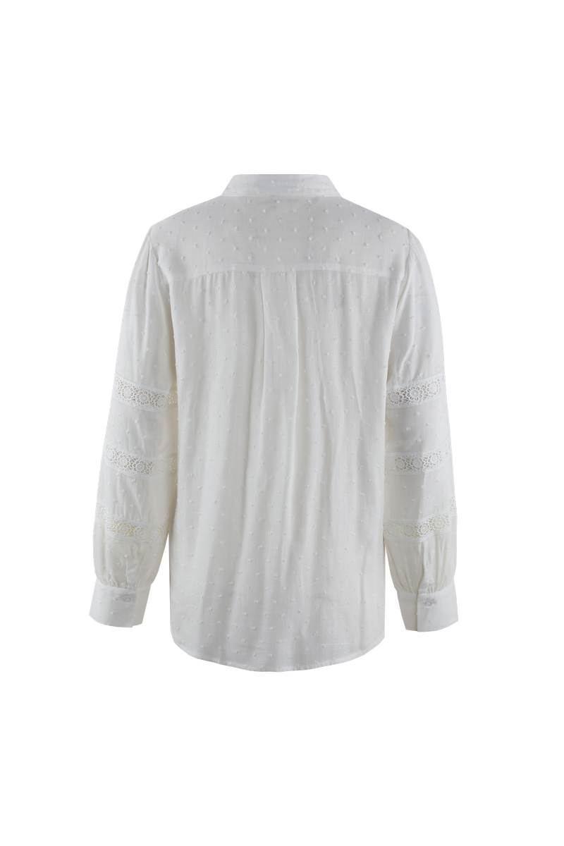 Mylie-Bluse | Cremefarben