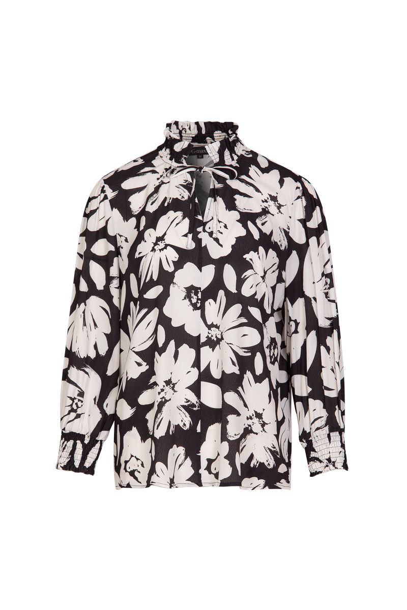 Blue Oberteil | Offwhite/Schwarz