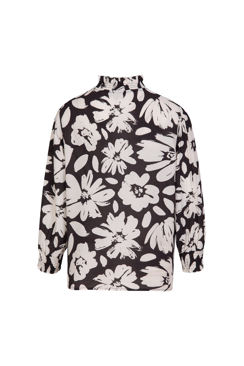 Blue Oberteil | Offwhite/Schwarz