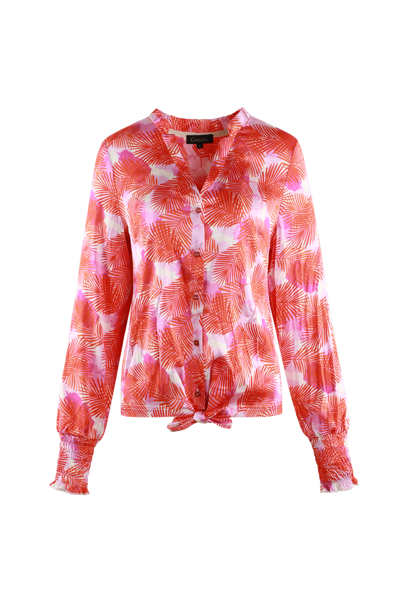 Monica blouse | Super Pink/Poppy