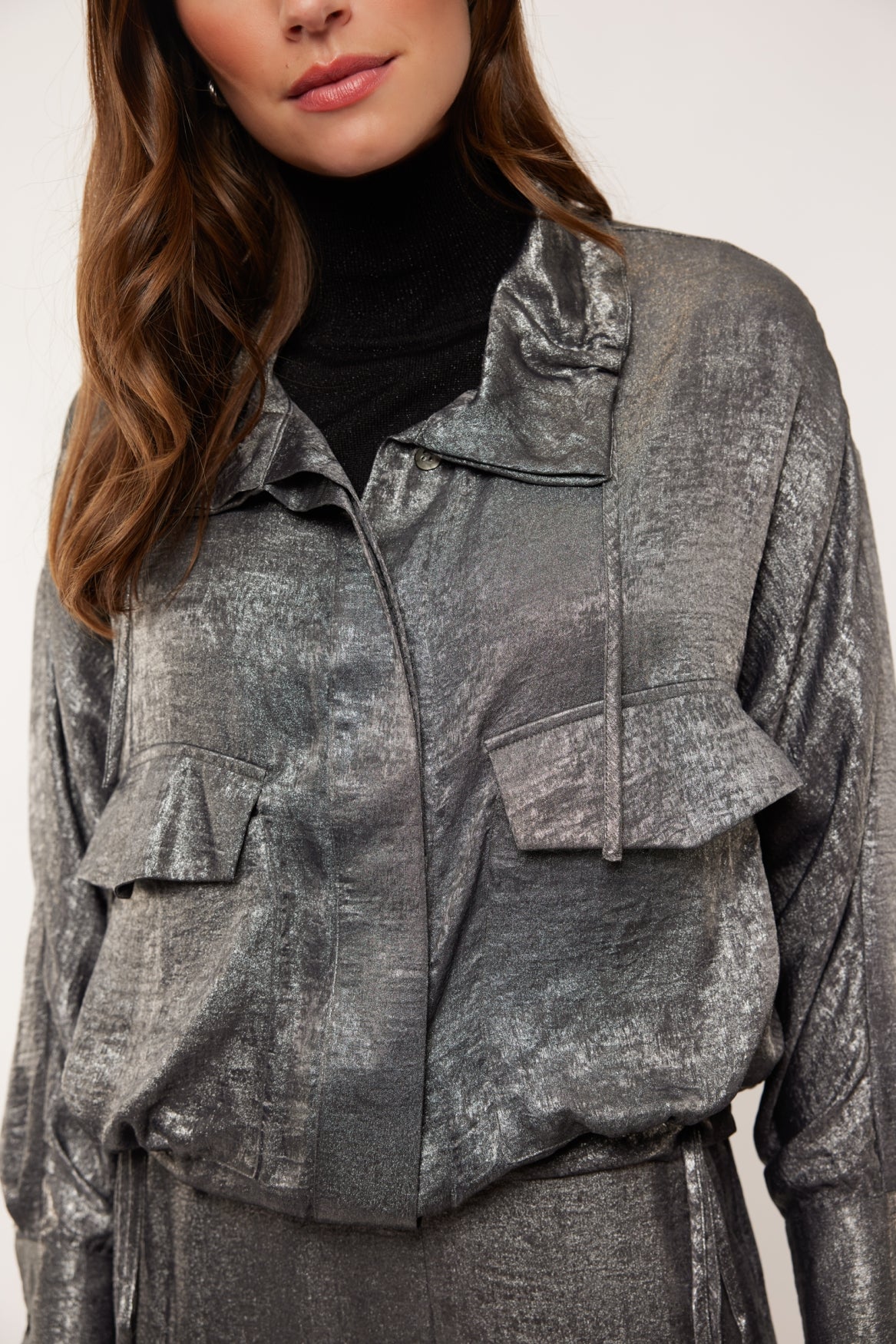 Elodi blouse | Gray Melange