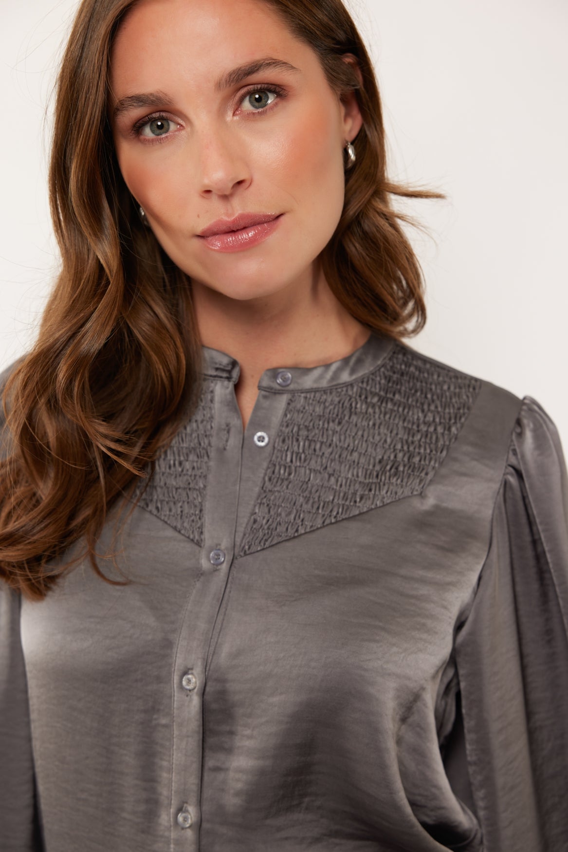 Esmira blouse | Smoke