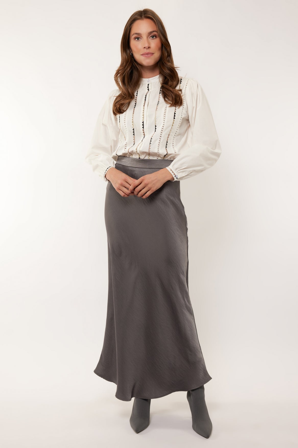 Evora skirt | Smoke