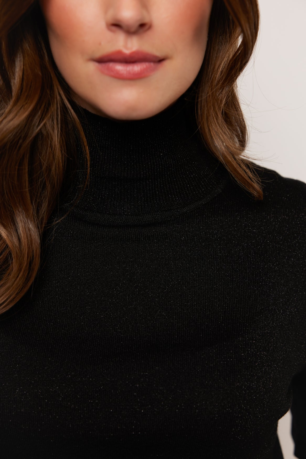 Lyvia Strickoberteil | Schwarz