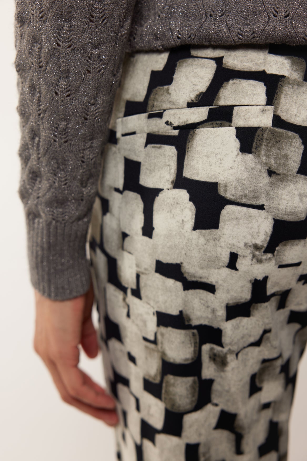 Lilian pants | Black/Gray