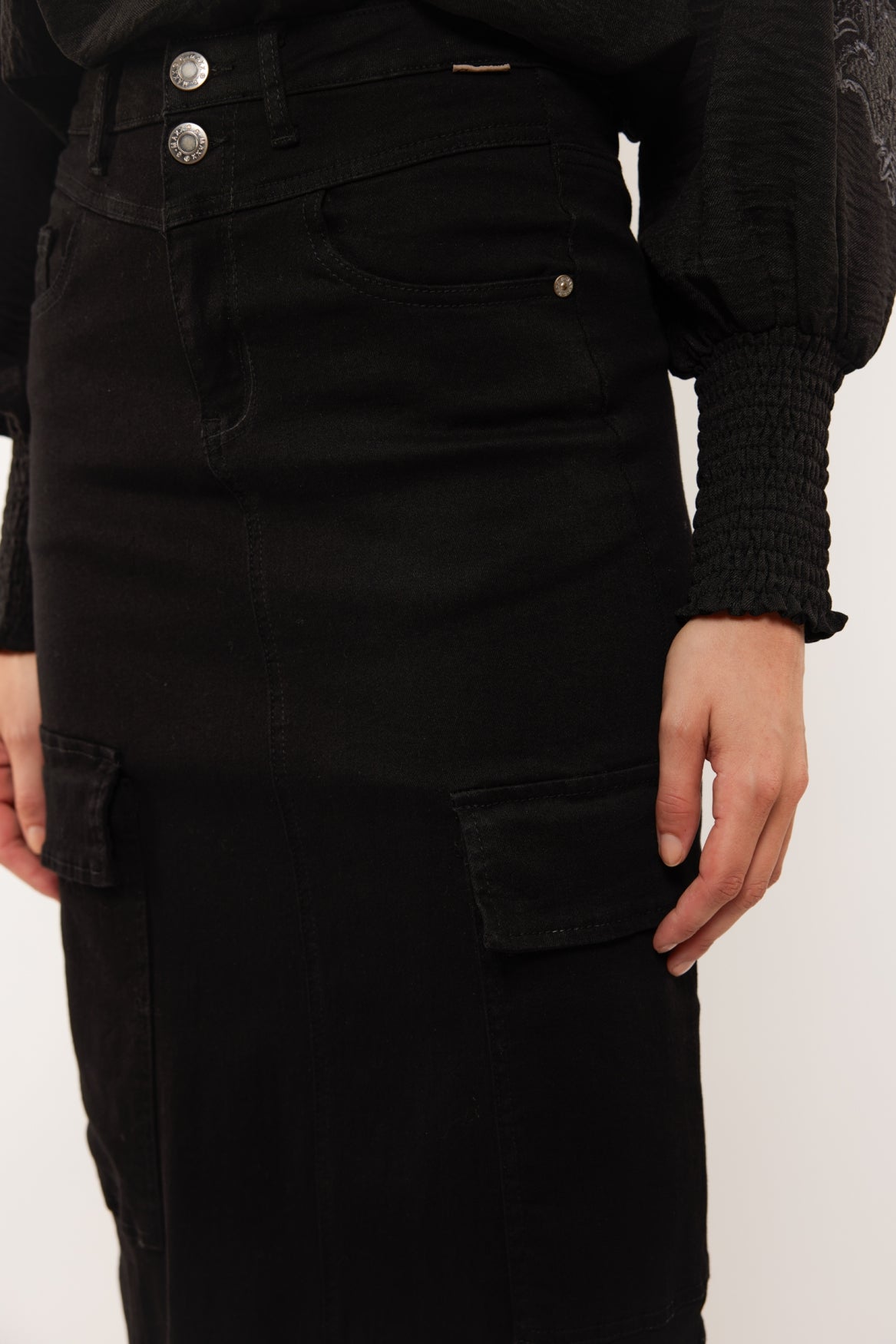 Ewy skirt | Denim Black
