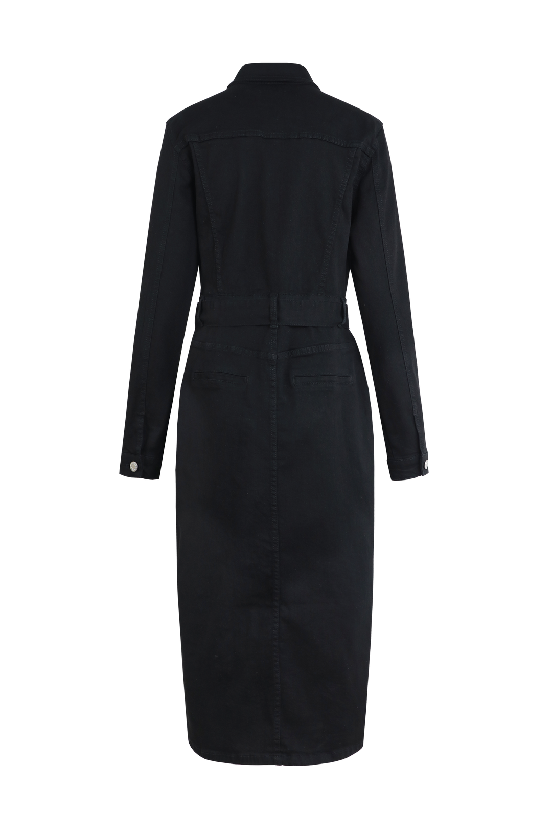 Erina-Kleid | Denim Schwarz