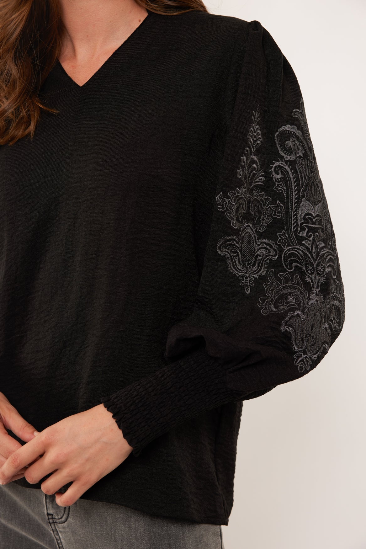 Enormes Top | Schwarz