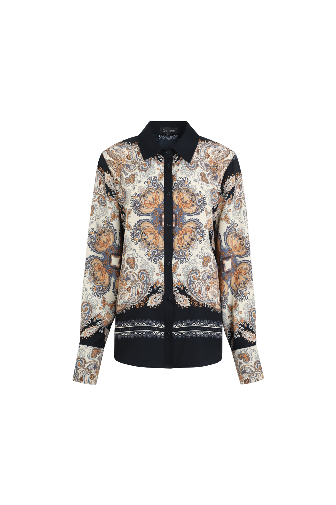 Elanora blouse | Black/Color Mix