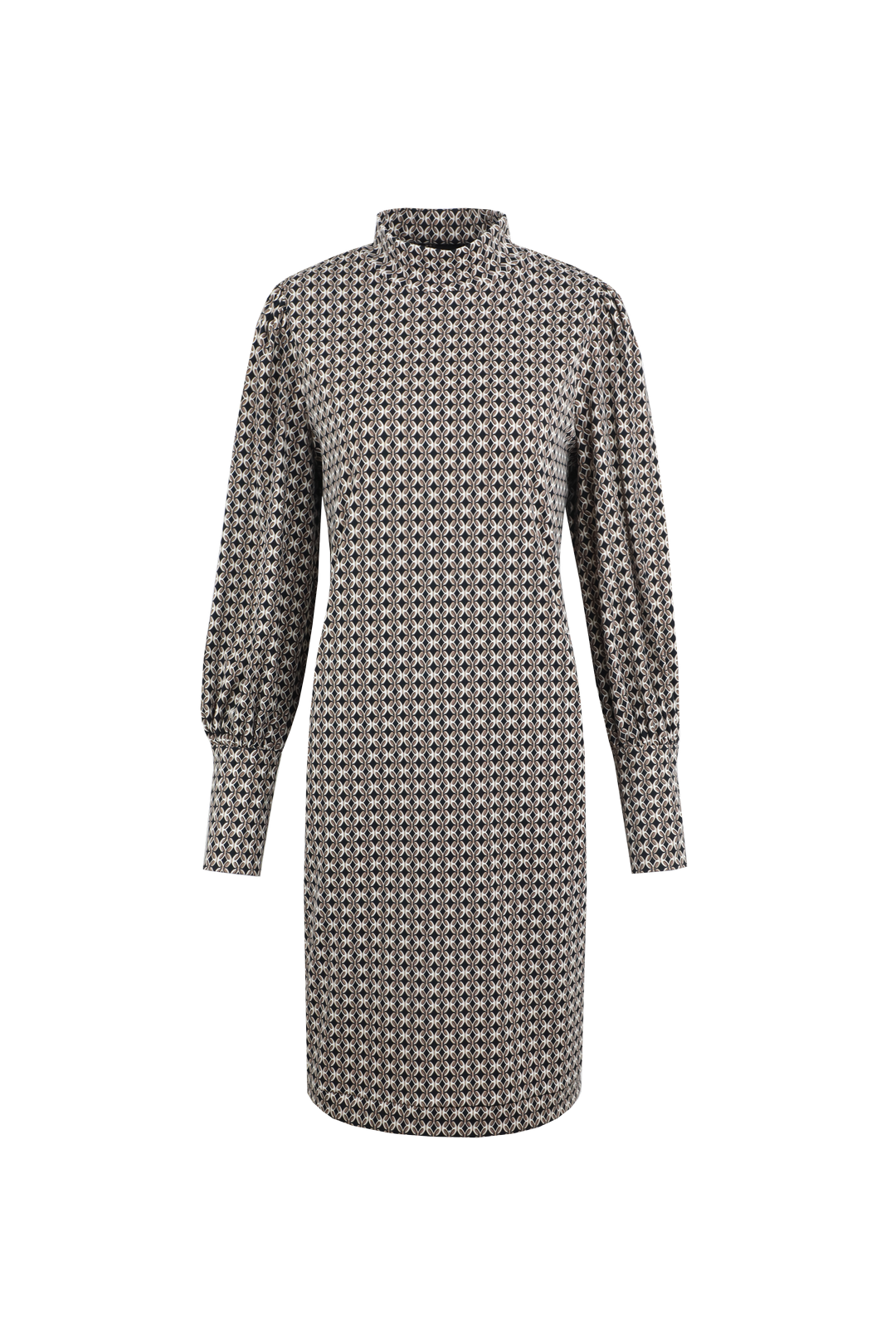 Brandy-Kleid | Schwarz/Sahara