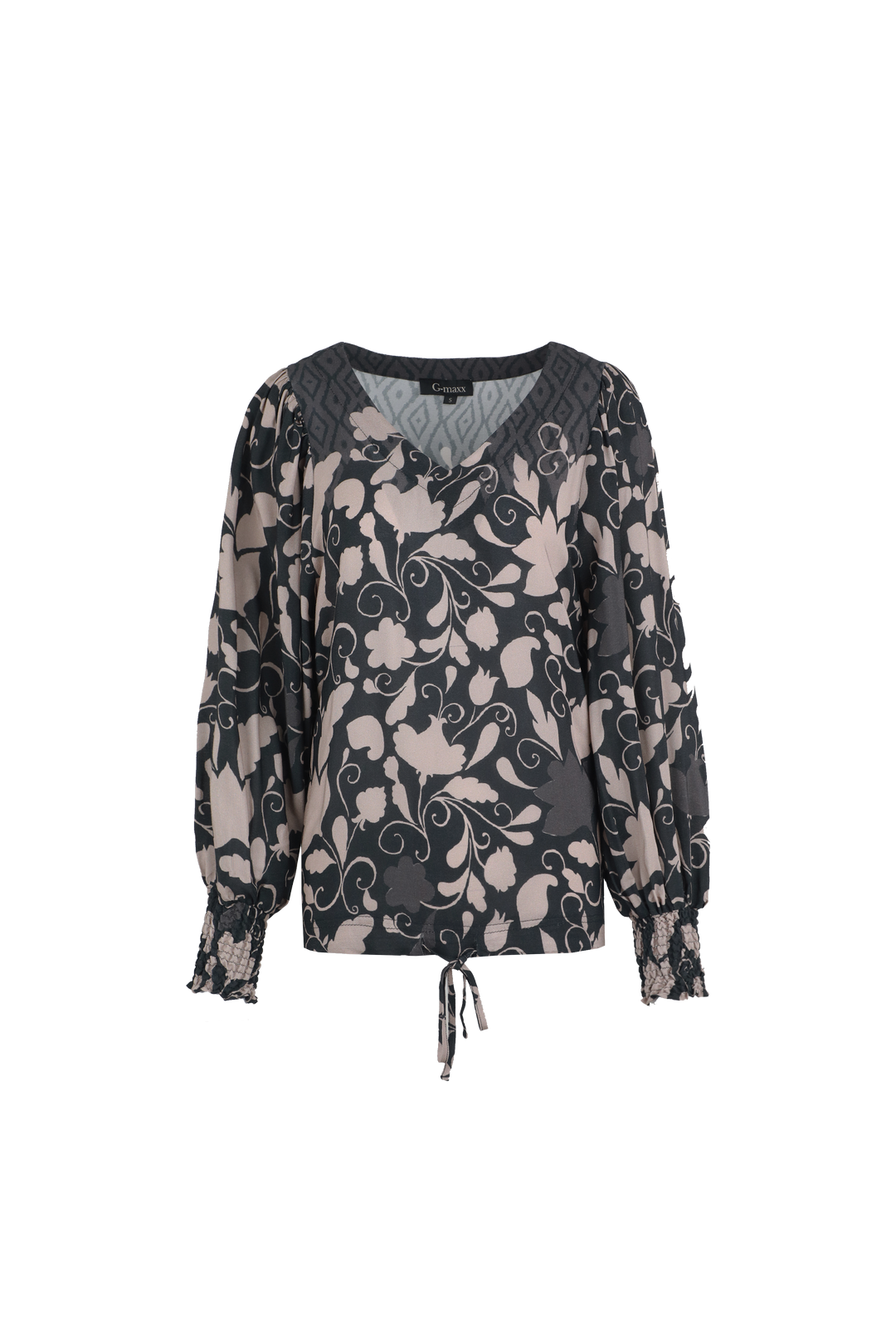 Elta top | Black/Sahara