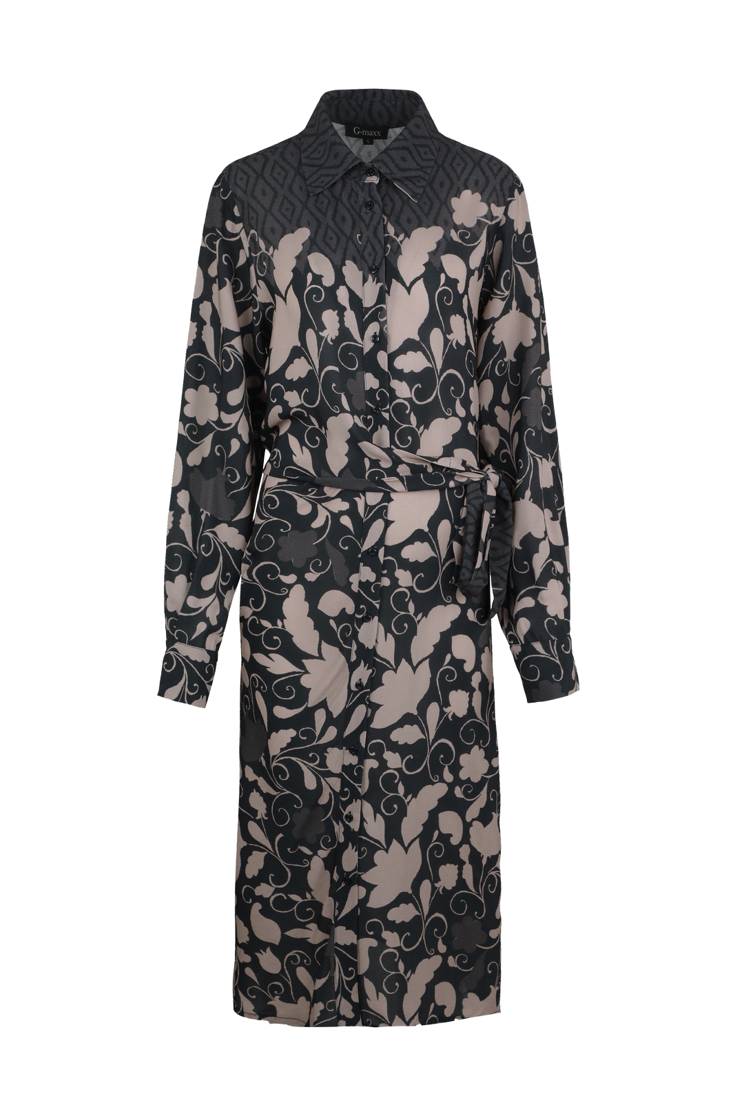 Emer dress | Black/Sahara