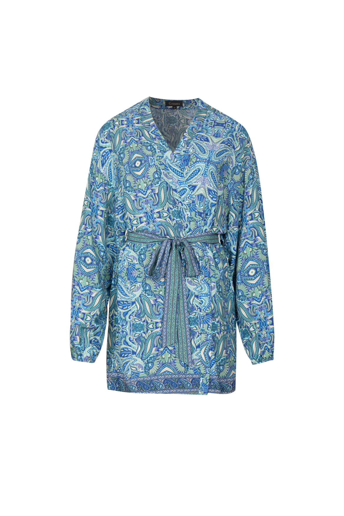 Coco kimono | Cornflower Blue/Color Mix