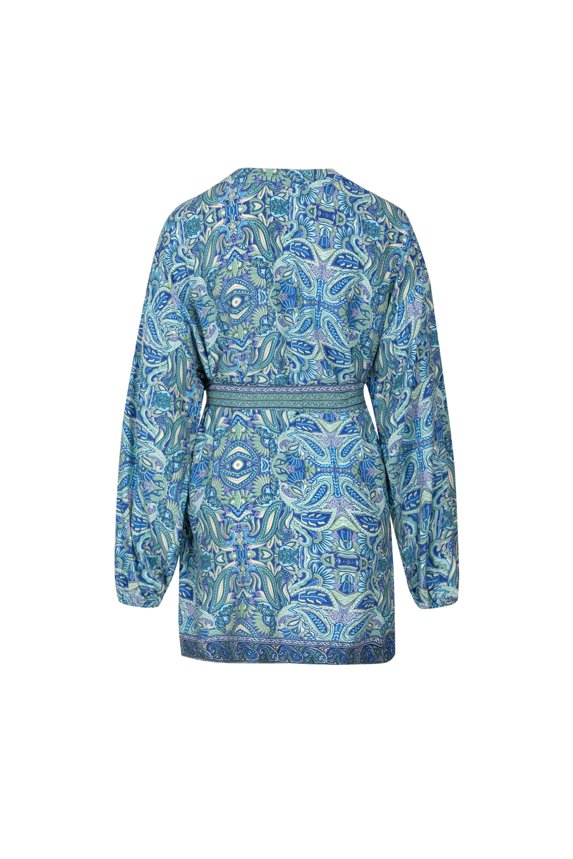 Coco kimono | Cornflower Blue/Color Mix