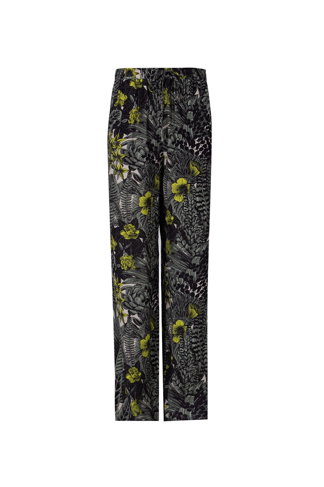 Beria pants | Black/Cyber Lime
