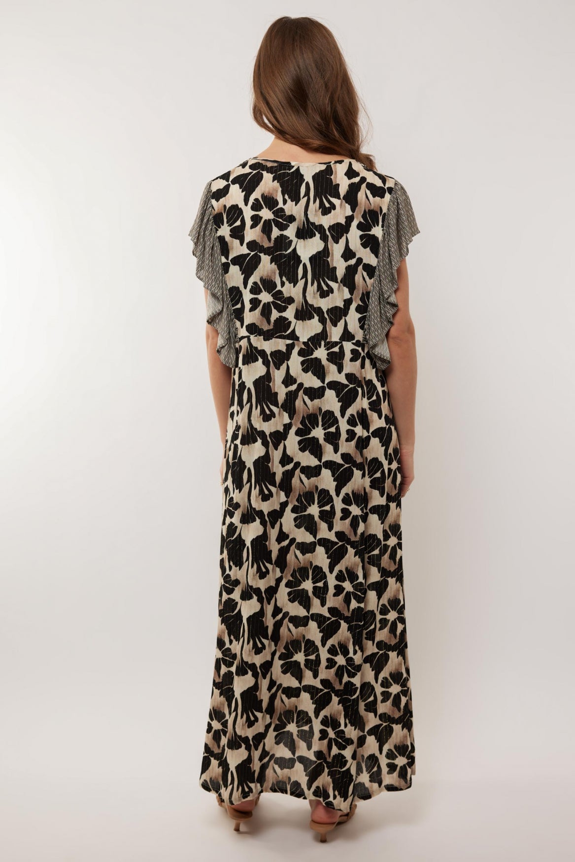 Dide jurk | Sand/Black