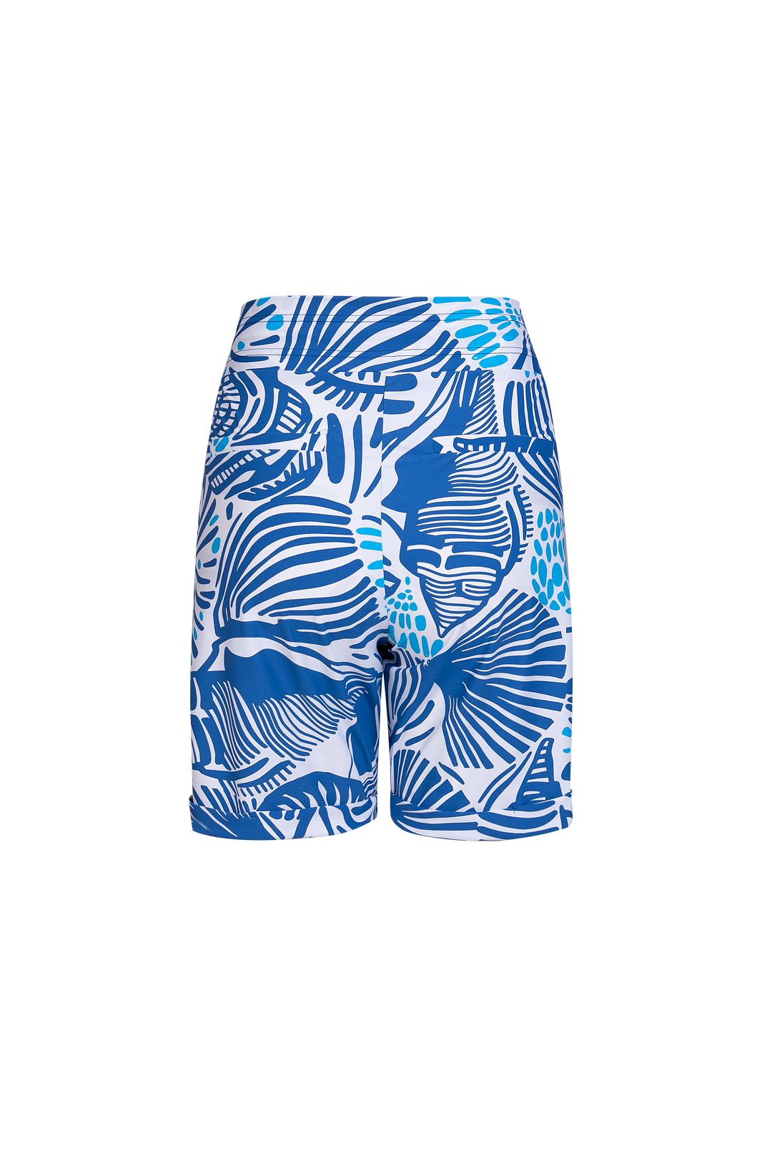 Nadine short | Offwhite/Cornflower Blue