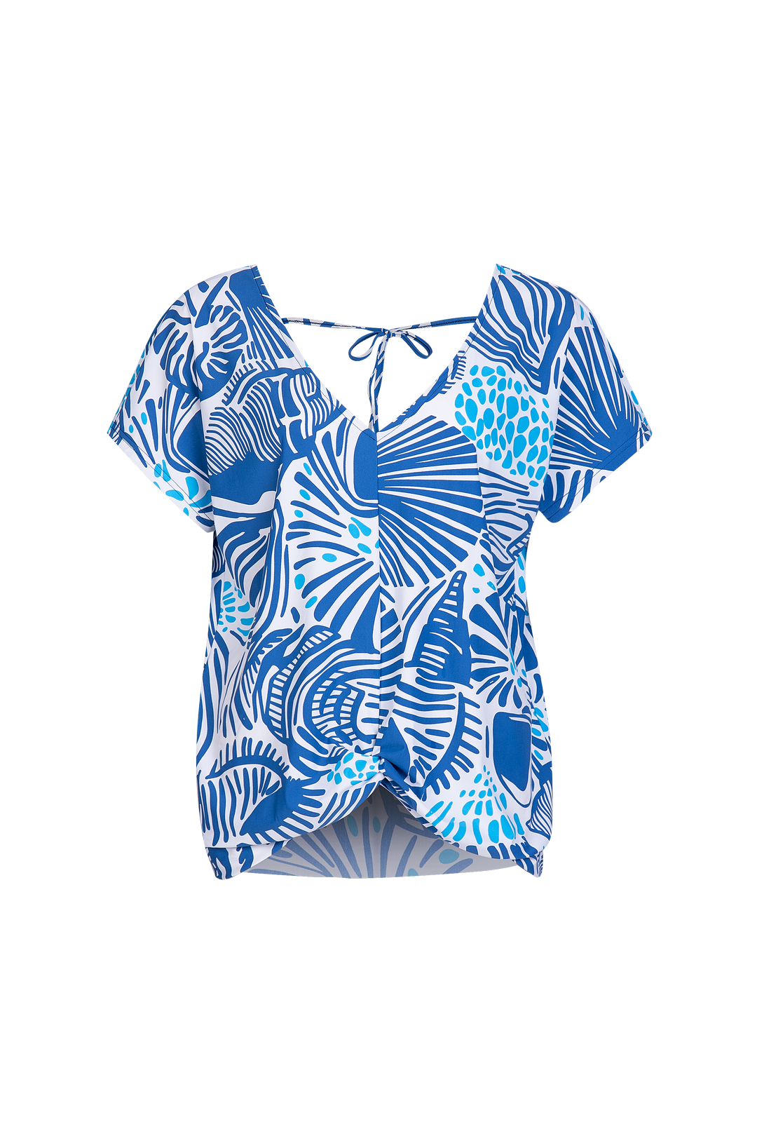Göttlichkeit oben | Offwhite/Kornblumenblau
