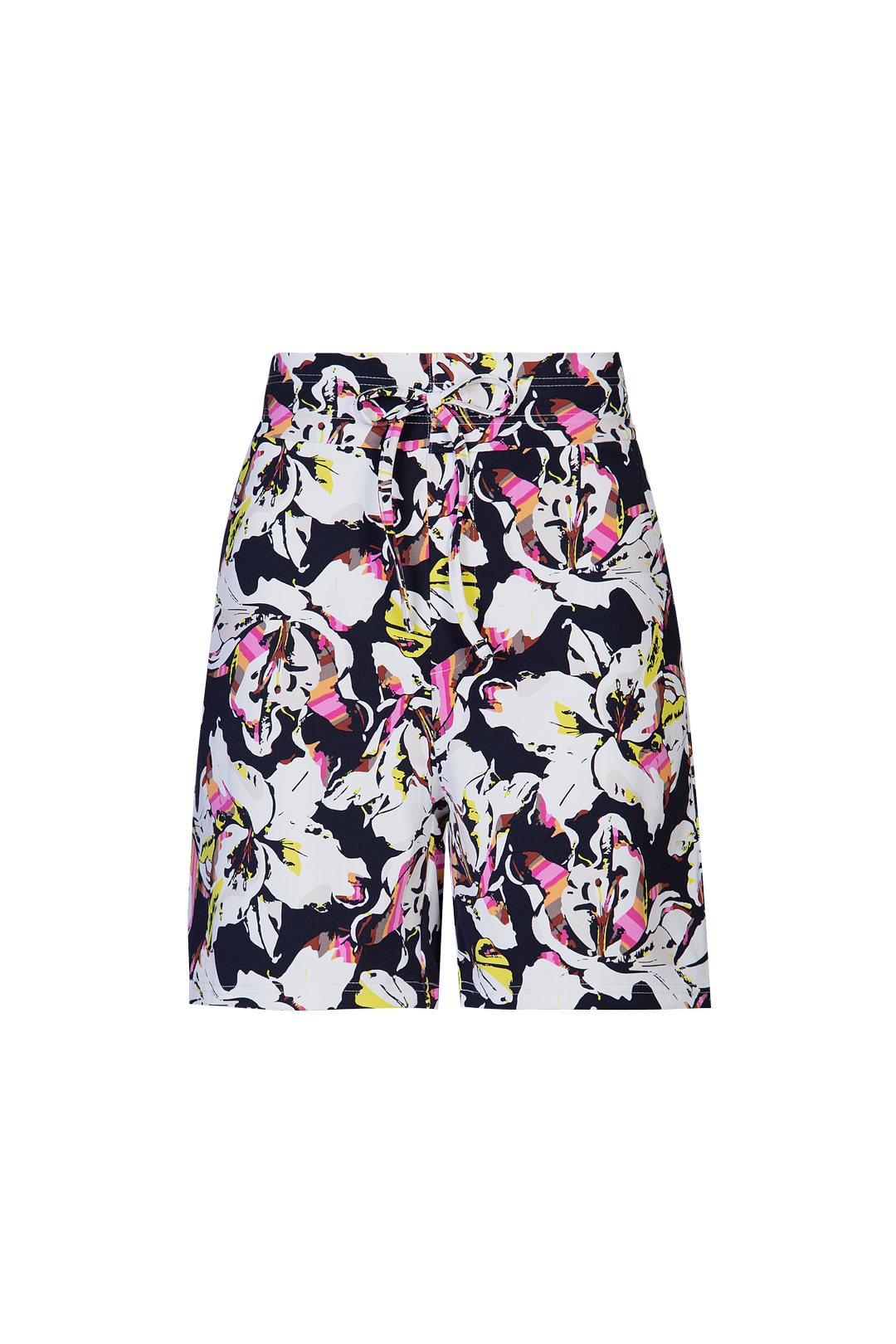 Nadine-Shorts | Cremeweiß/Schwarz