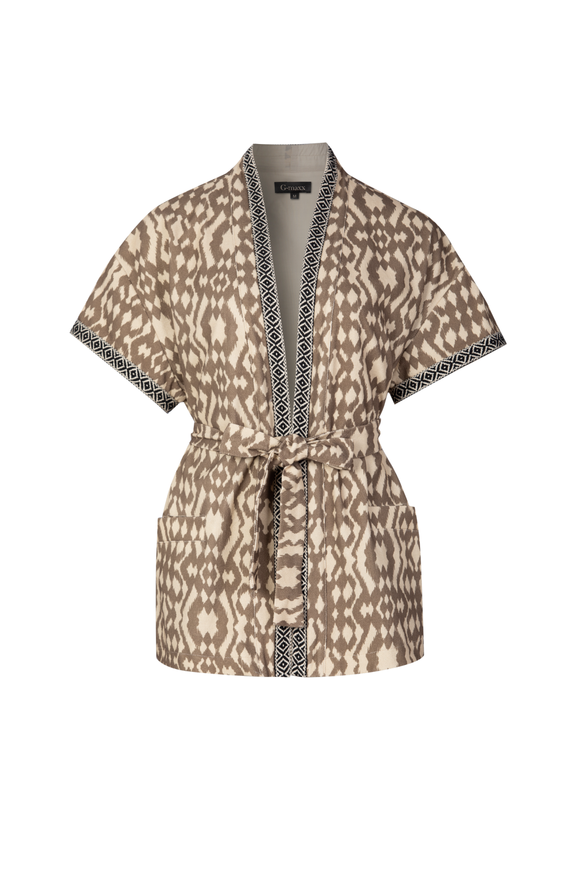 Cilia gilet | Offwhite/Sahara