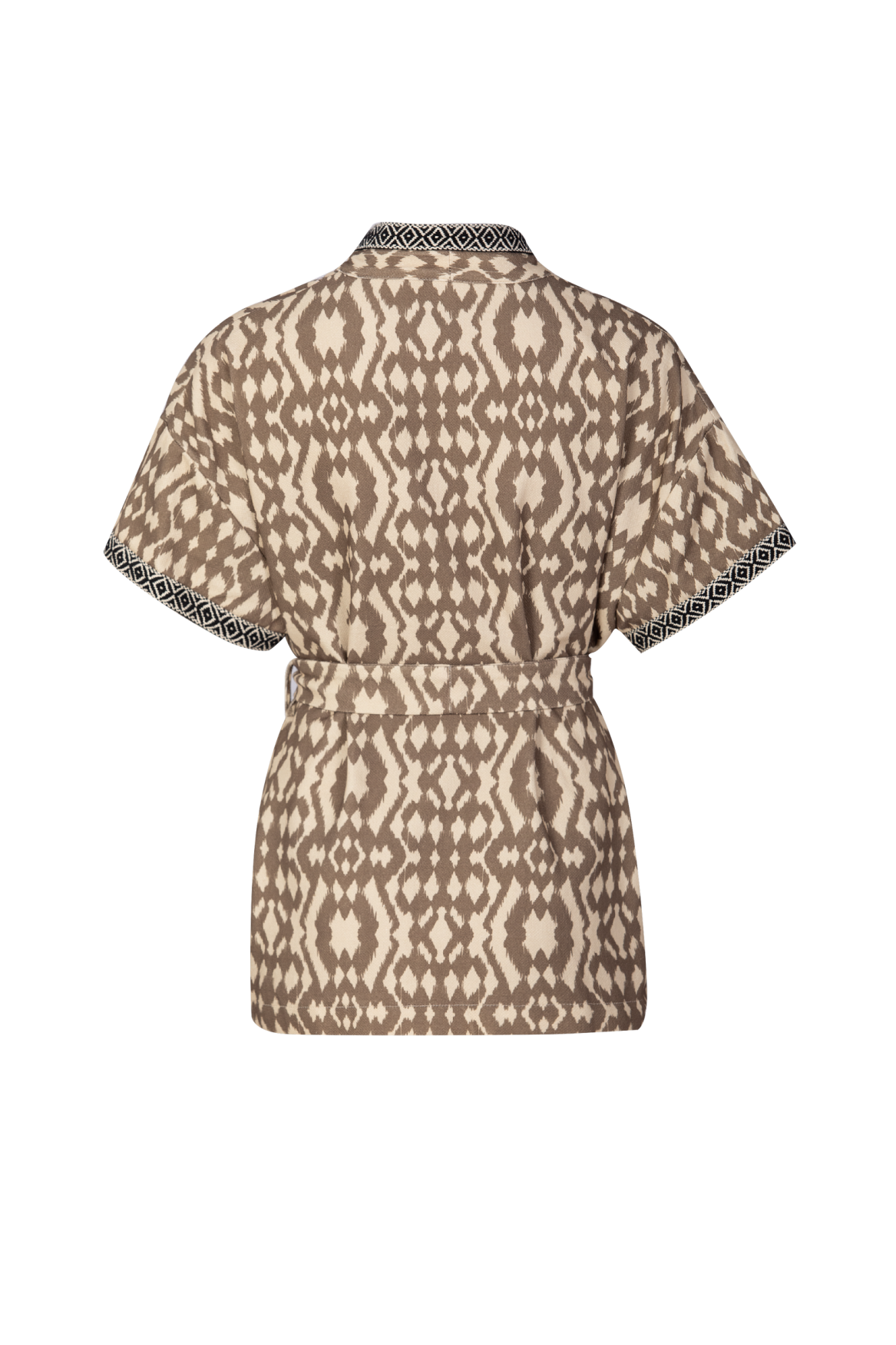 Cilia gilet | Offwhite/Sahara