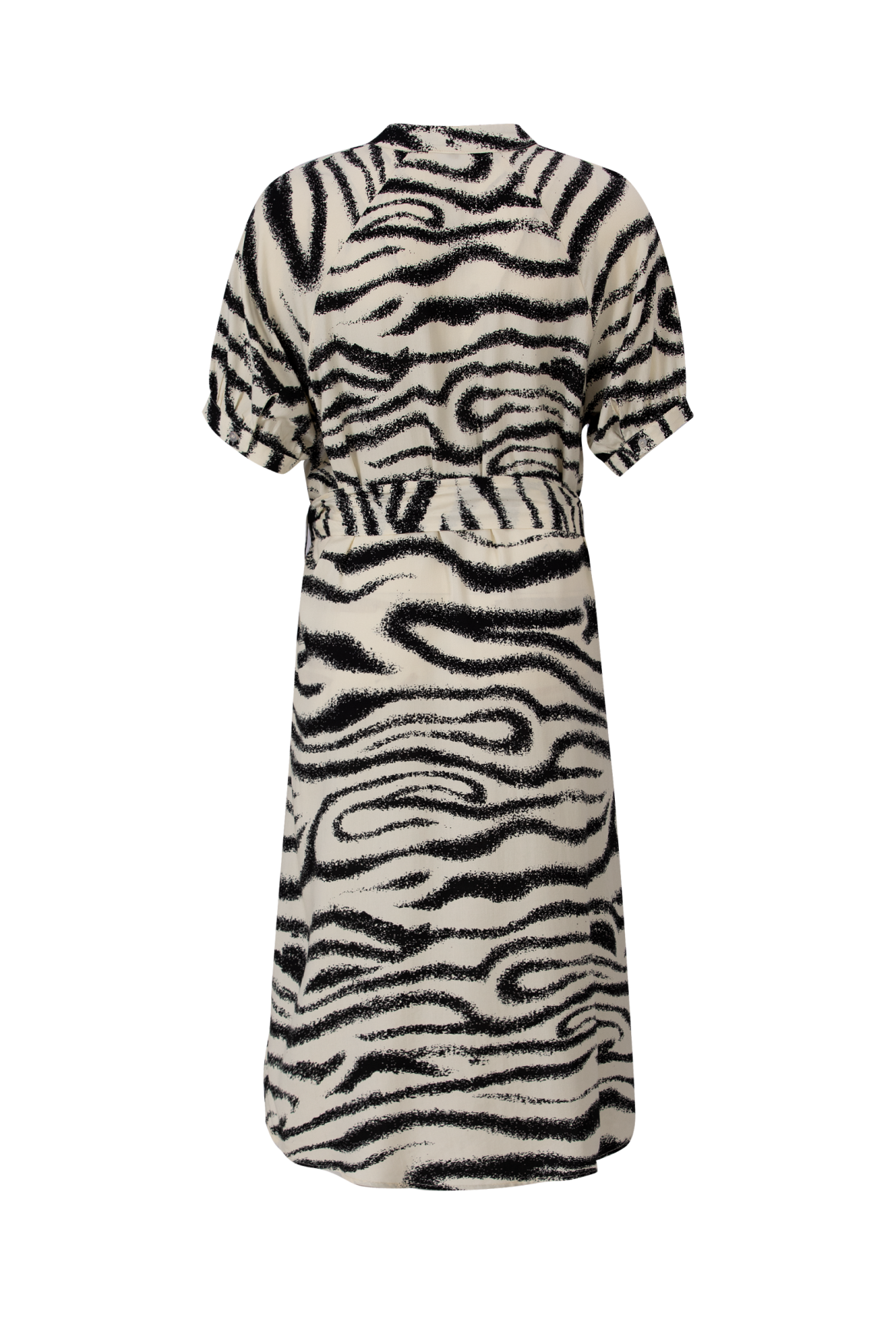 Bertine jurk | Sand/Black