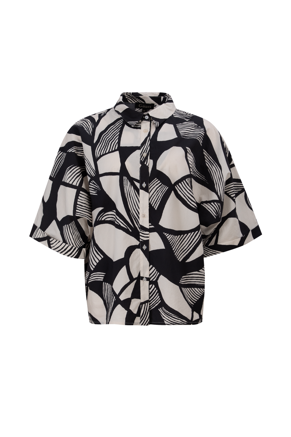 Carin blouse | Sand/Black