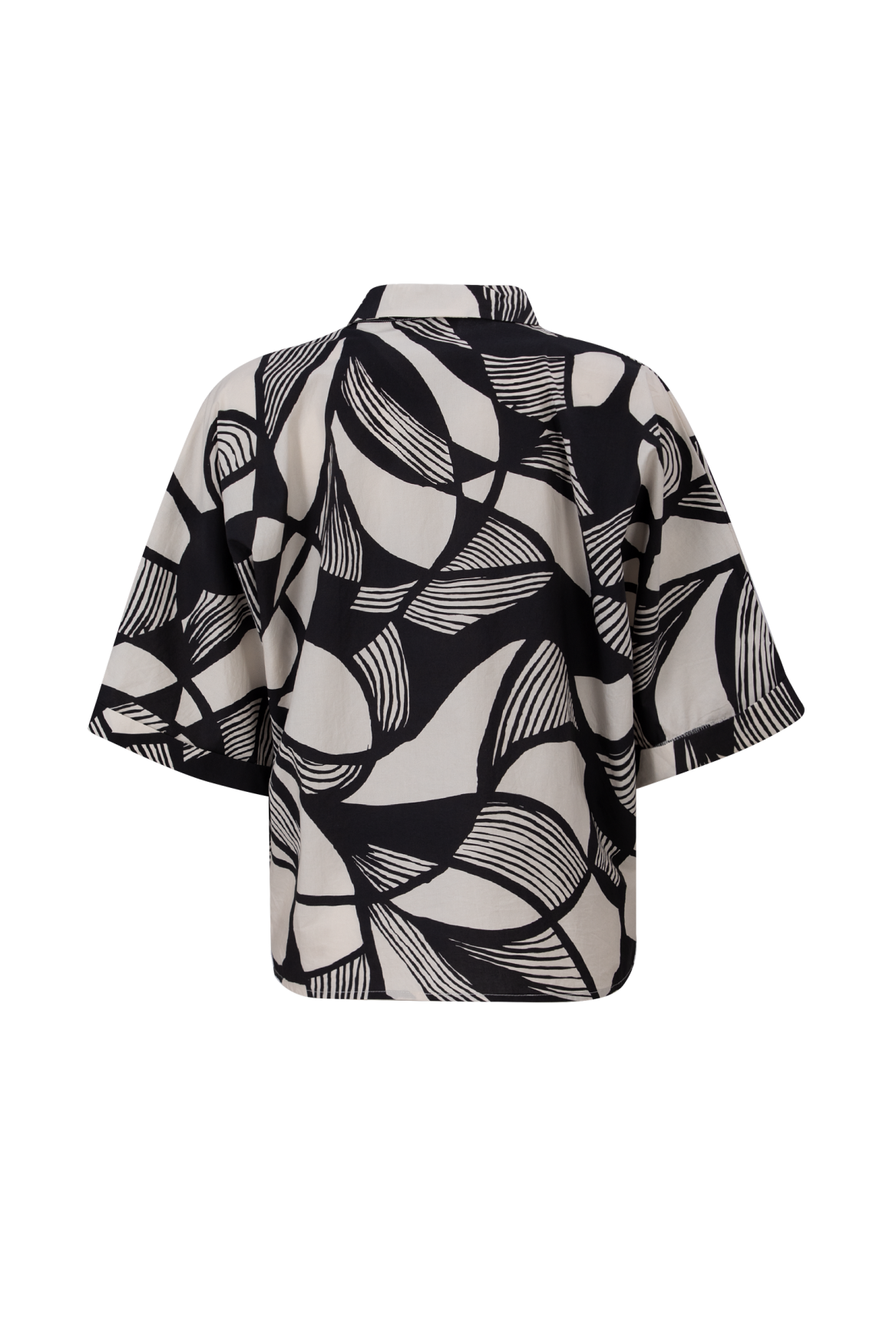 Carin blouse | Sand/Black