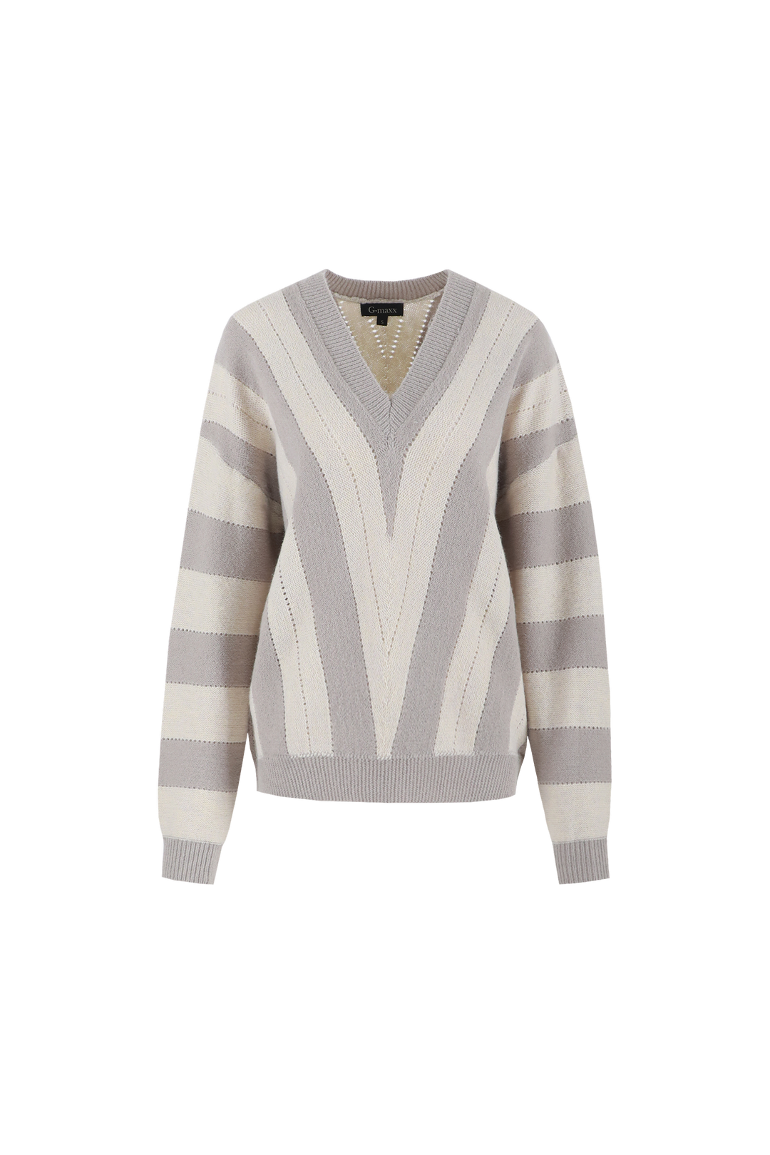 Rekha Pullover | Holzasche/Mondstein