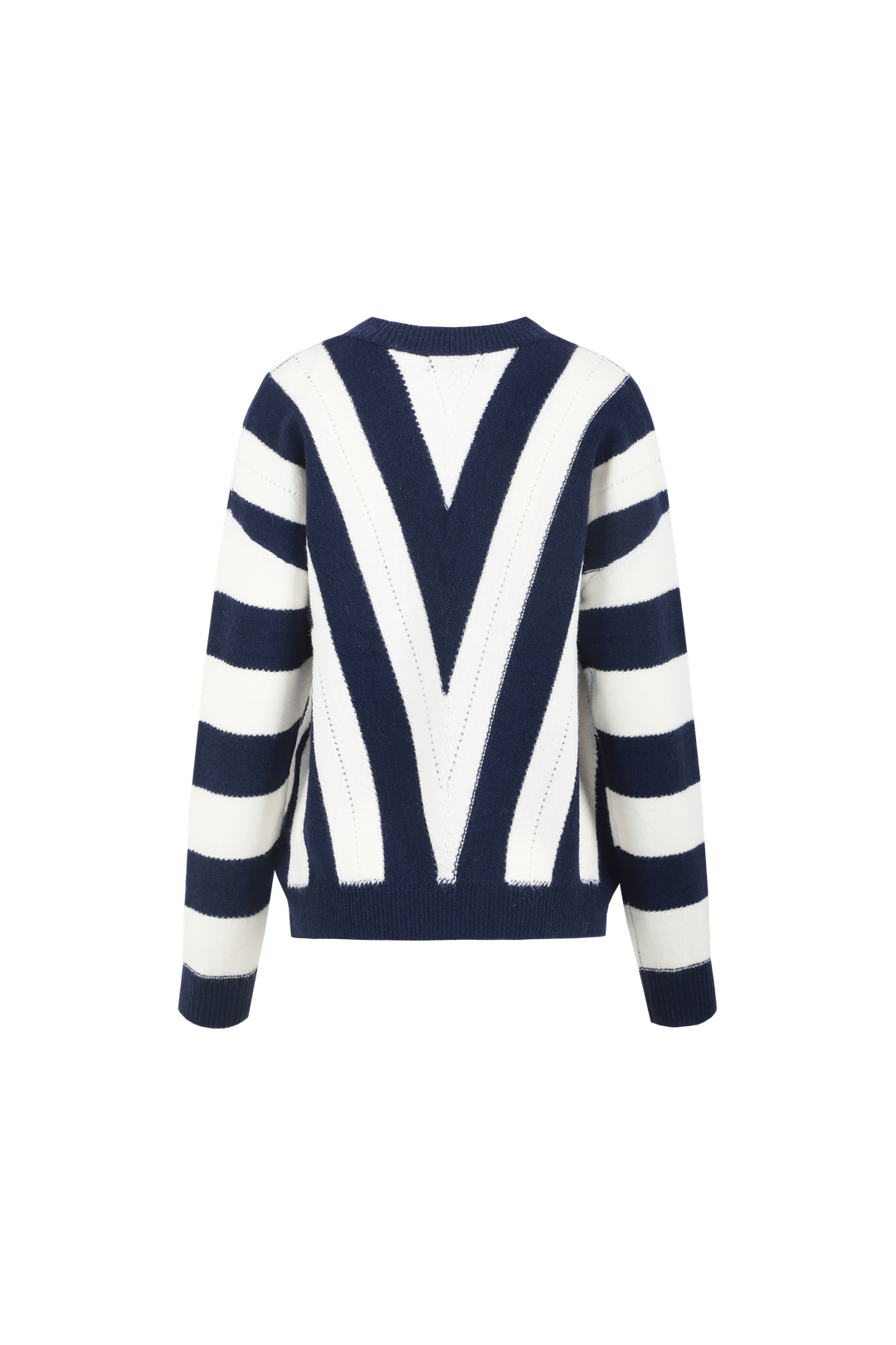 Rekha-Pullover | Eclipse/Offwhite